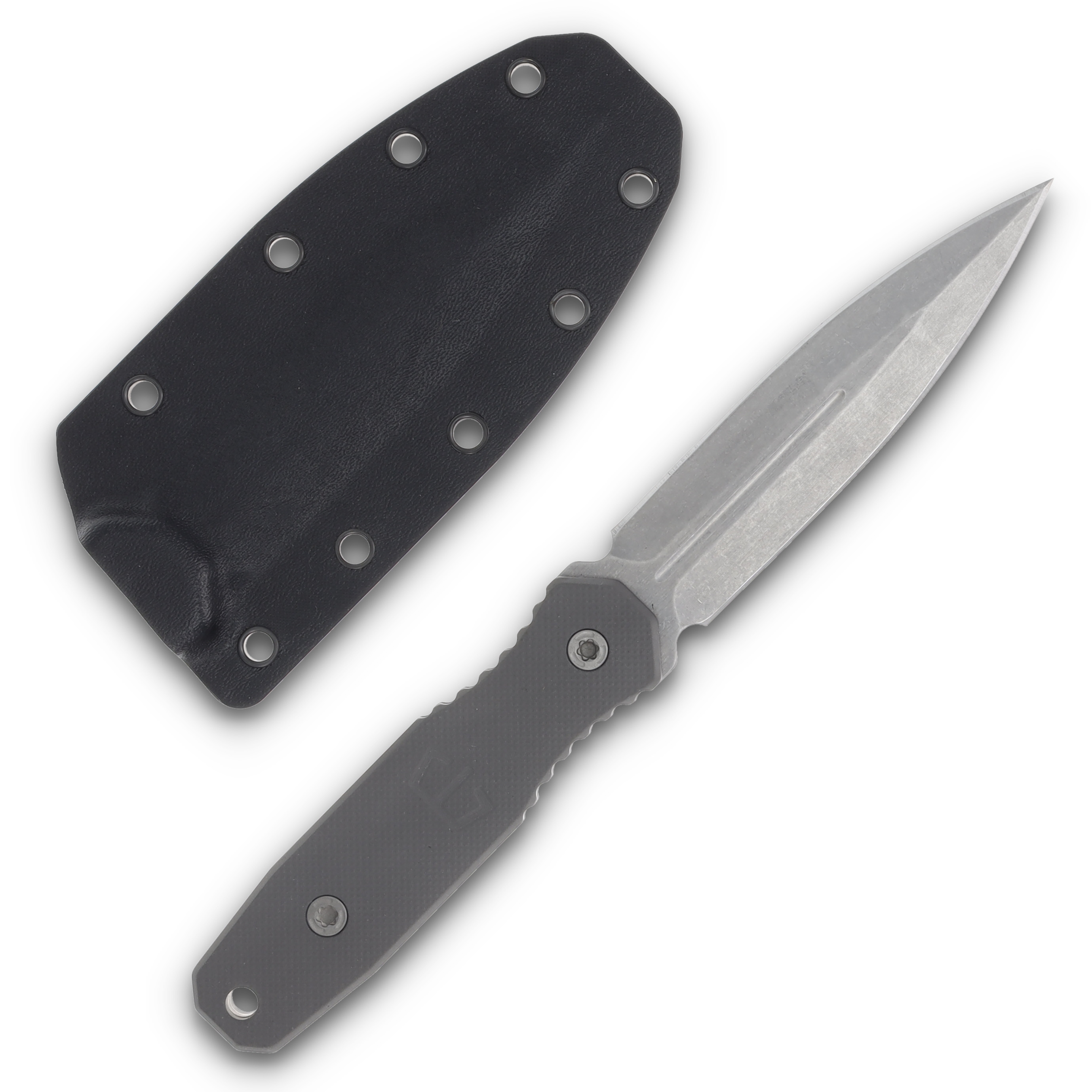 Blackside Customs Phase 7SDM. 154CPM Stonewashed, Titanium handle Graymatter finish BSCP7SDMSWTI View 2