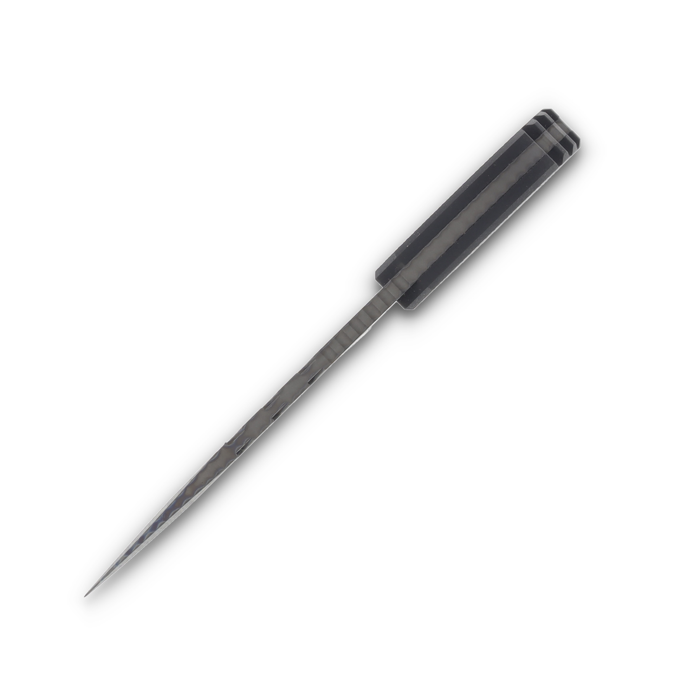 Blackside Customs SLCC 3.75 Inch Plain Strider Flamed Drop Point BSCSLCCFLM View 5