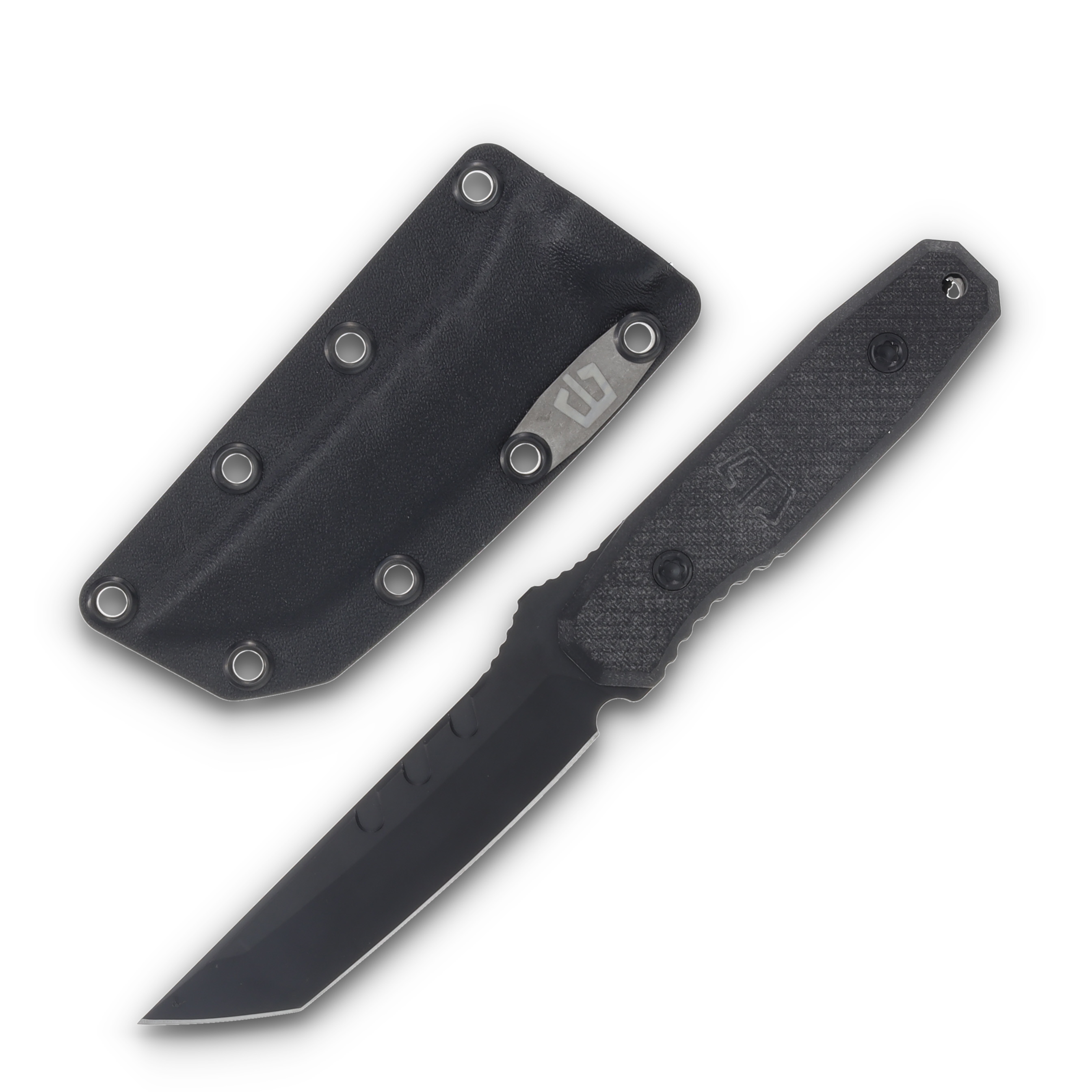 Blackside Customs Kimura. Magnacut, Triple Black, G10 BSCKIMTB View 1