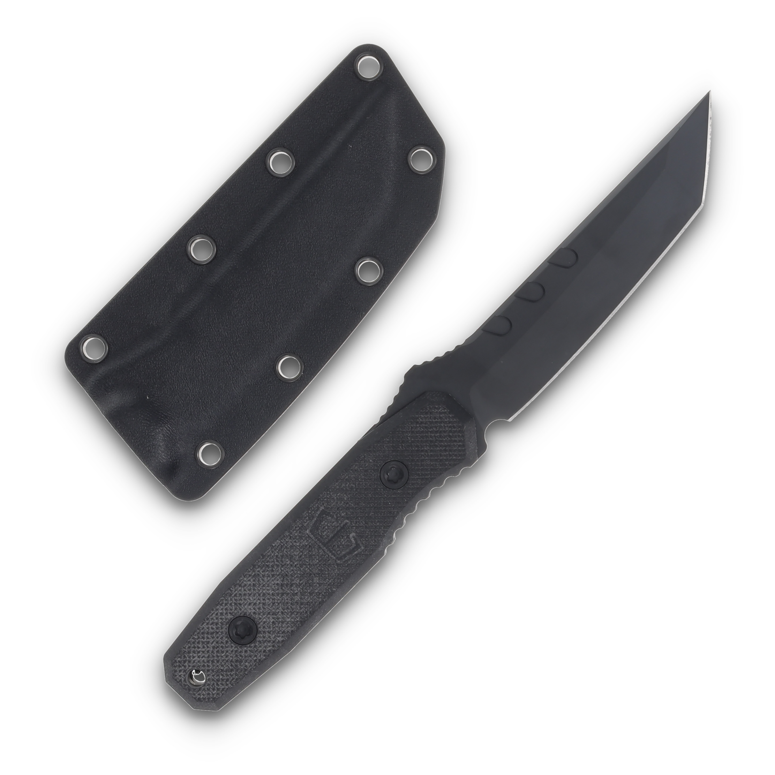 Blackside Customs Kimura. Magnacut, Triple Black, G10 BSCKIMTB View 2