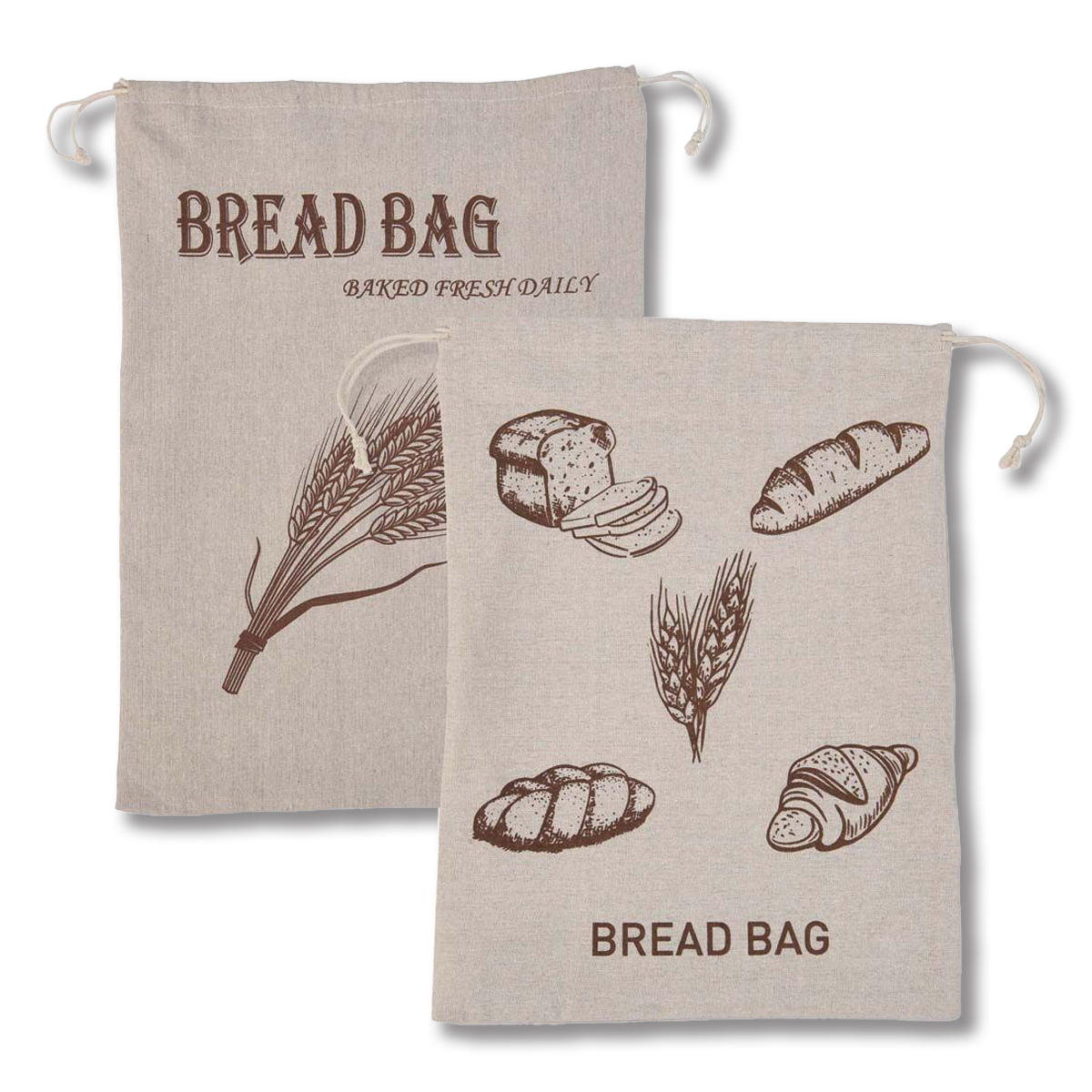 Mrs. Anderson's Baking Reusable Bread Saver Bags Set Of 2 HA22246 View 1