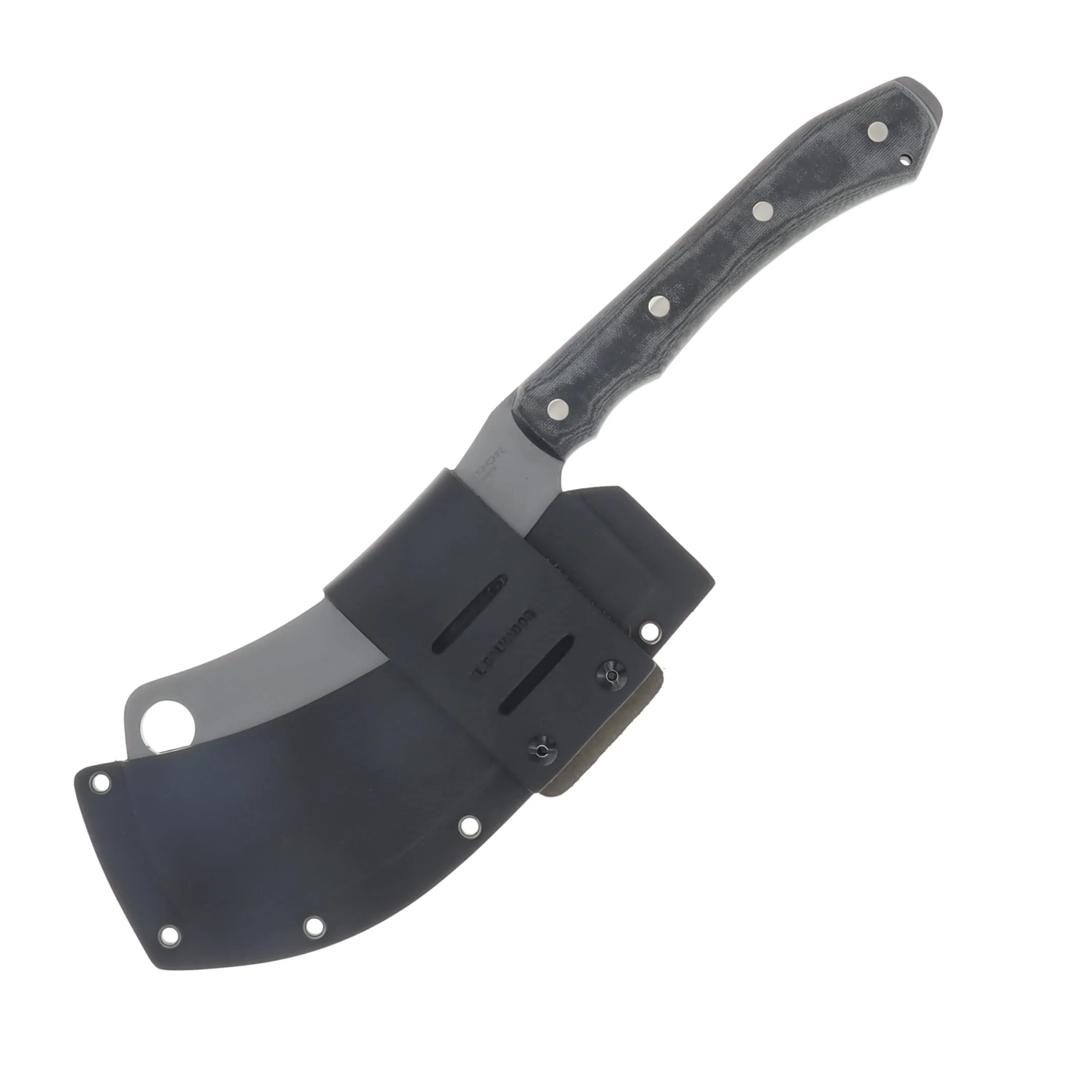 Condor K-Night Cleaver Knife 4.45 Inch Plain Blasted Satin Cleaver CTK61752 View 4