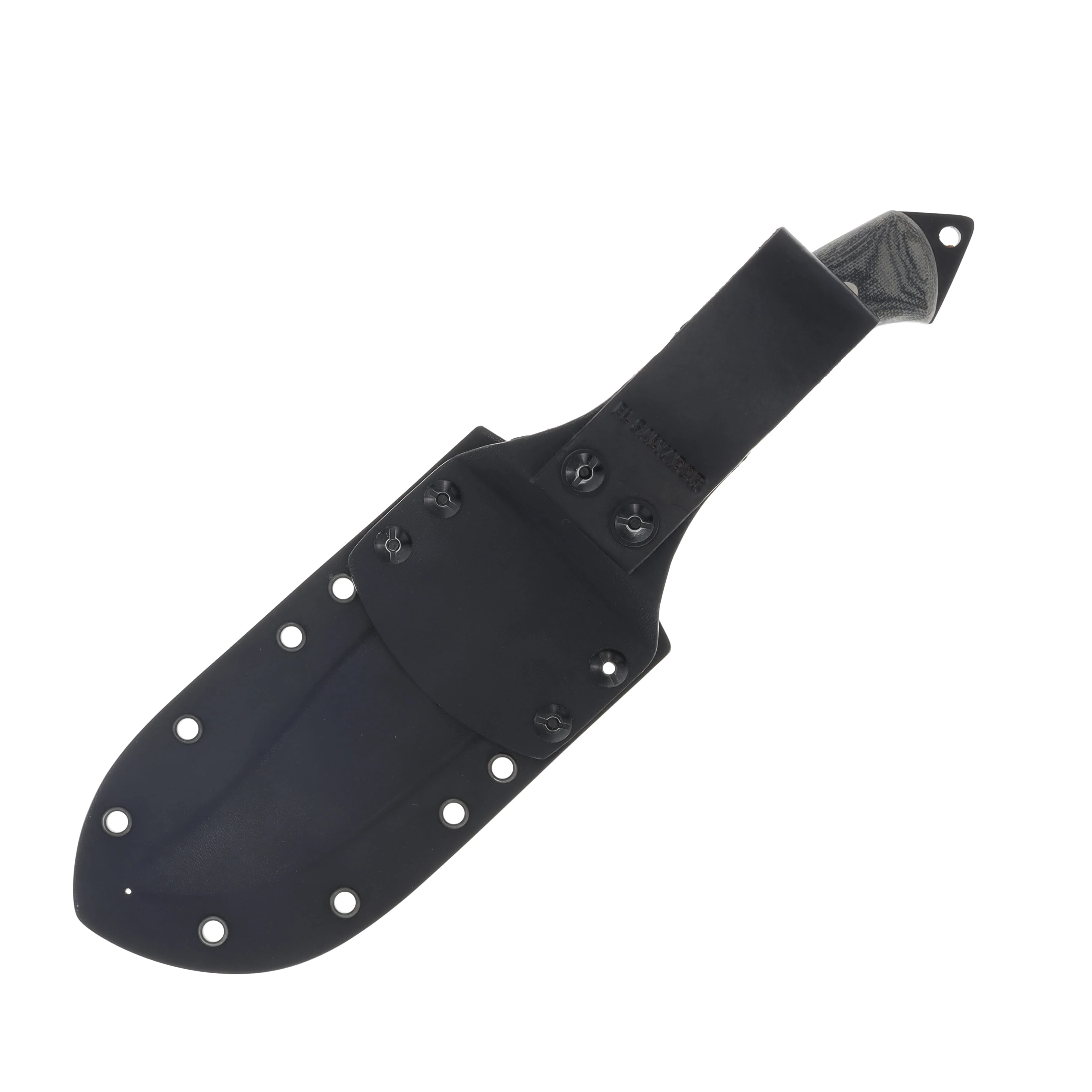Condor Rough N Ready Fixed Knife 6.51in Plain Black Cerakote Clip Point CTK61755 View 3