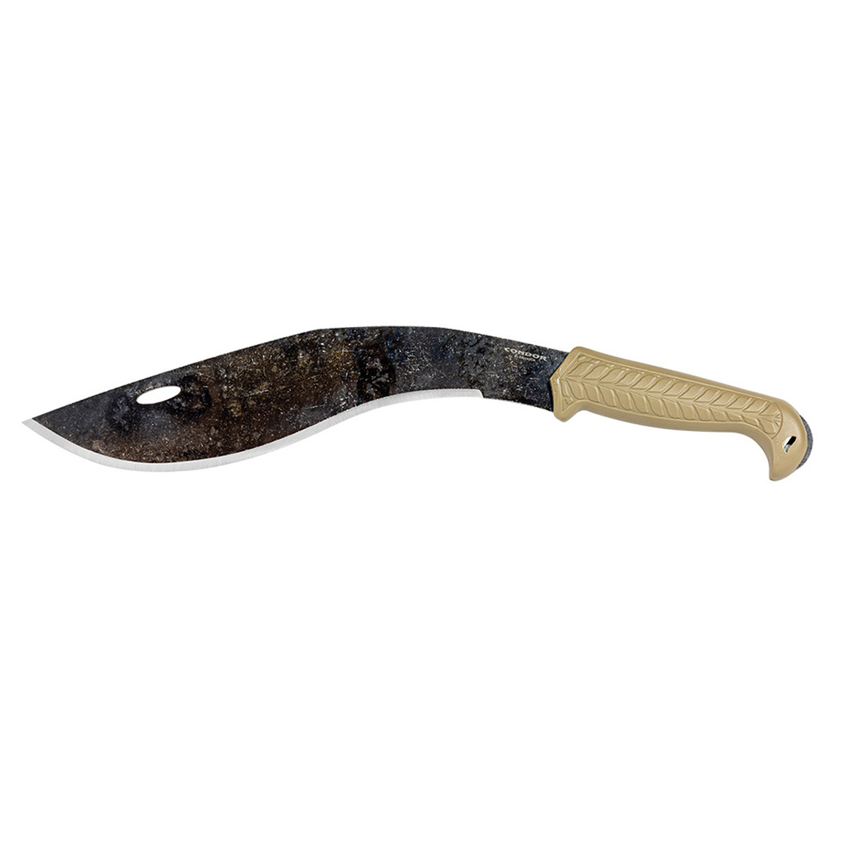 Condor Terrakukri Fixed Blade Knife Desert CTK62778 - Smoky
