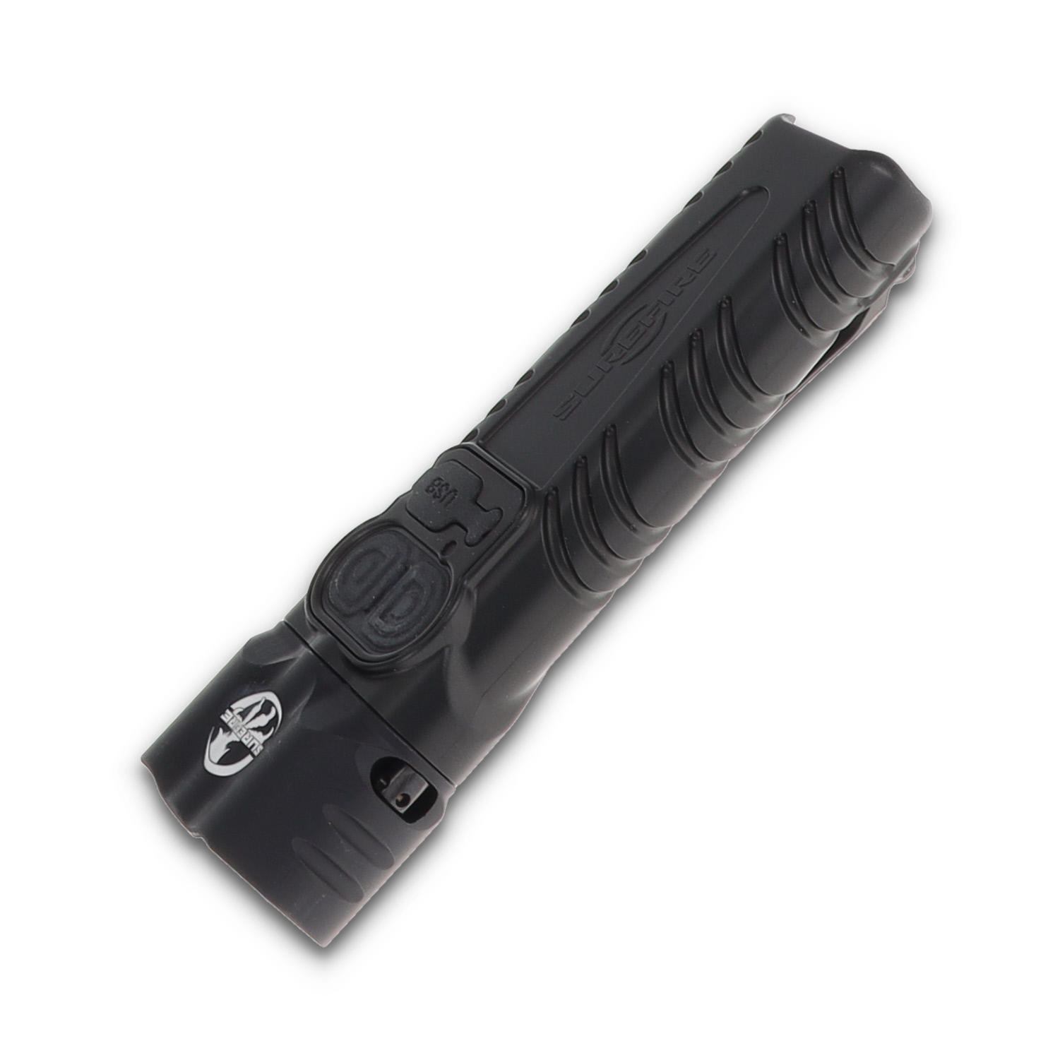 Microtech Microtech® / Surefire® Luminary D/E - Stiletto Pro II Collaboration Zero Blade Tolerance DLC Stonewash Full Serrated AUMT12703DLCT SET1 View 13
