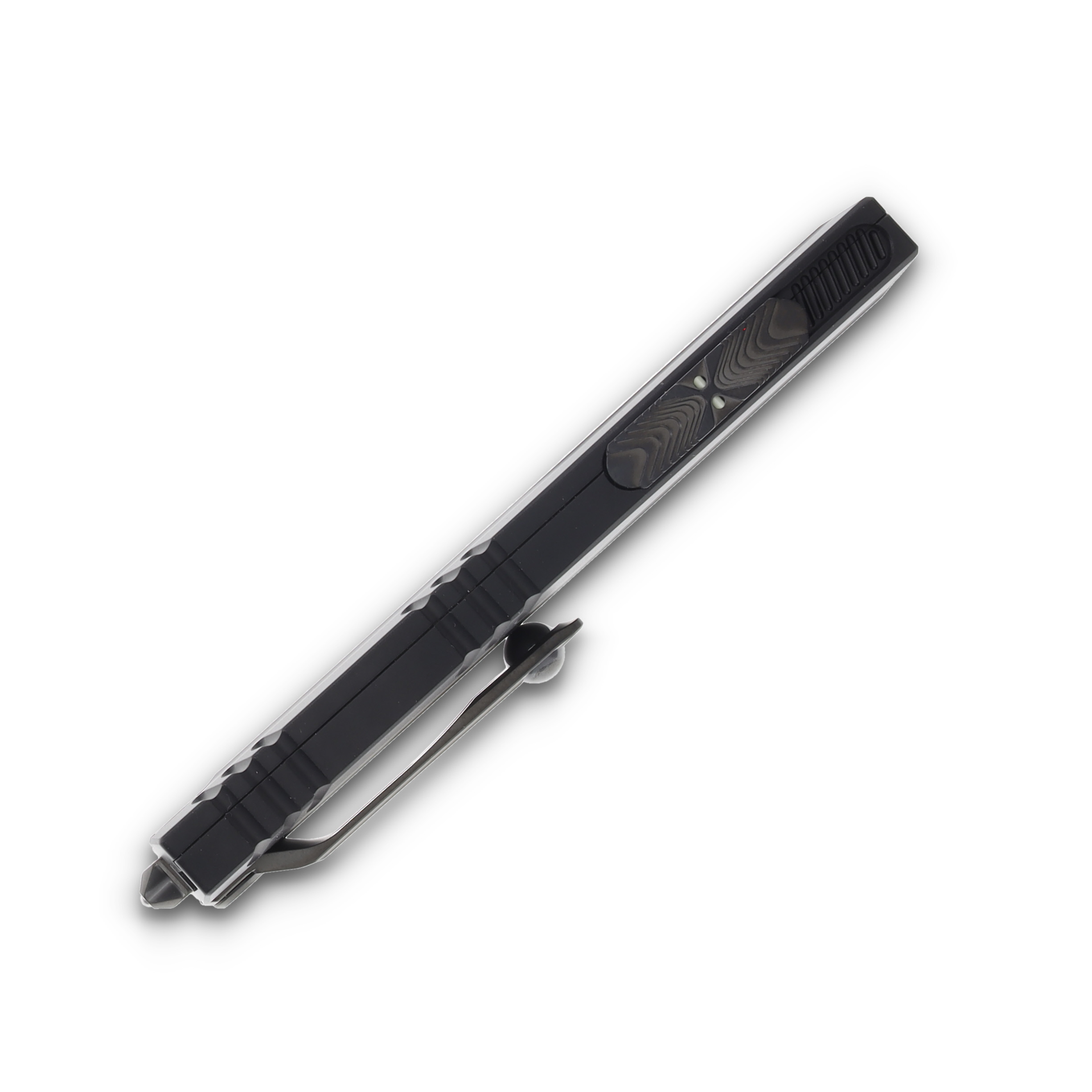 Microtech Microtech® / Surefire® Luminary D/E - Stiletto Pro II Collaboration Zero Blade Tolerance DLC Stonewash Full Serrated AUMT12703DLCT SET1 View 9