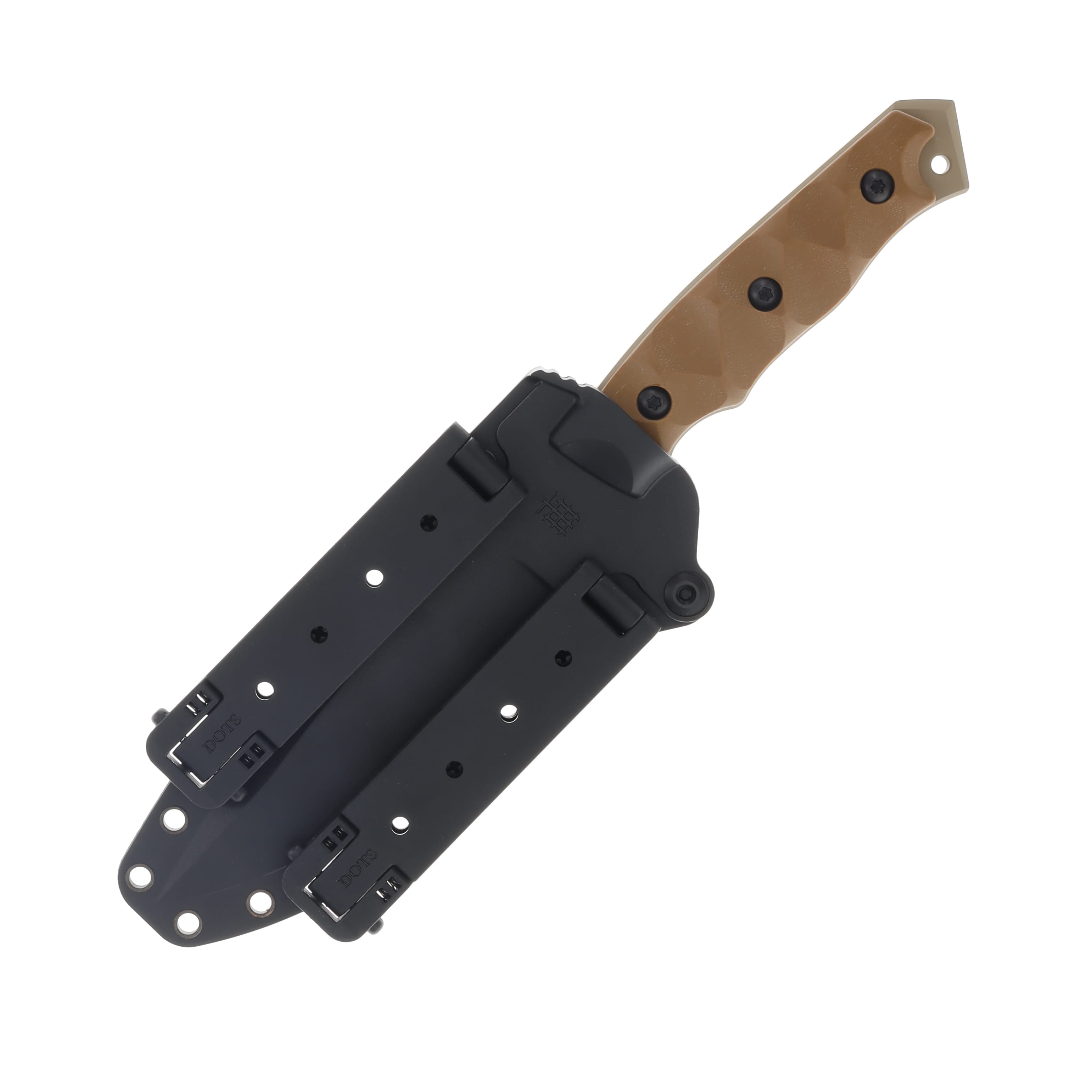 Halfbreed Blades Medium Infantry Knife Gen-2 Fixed Blade Dark Earth 5.31in PS Drop Point MIK03PSDEG2K340 View 4