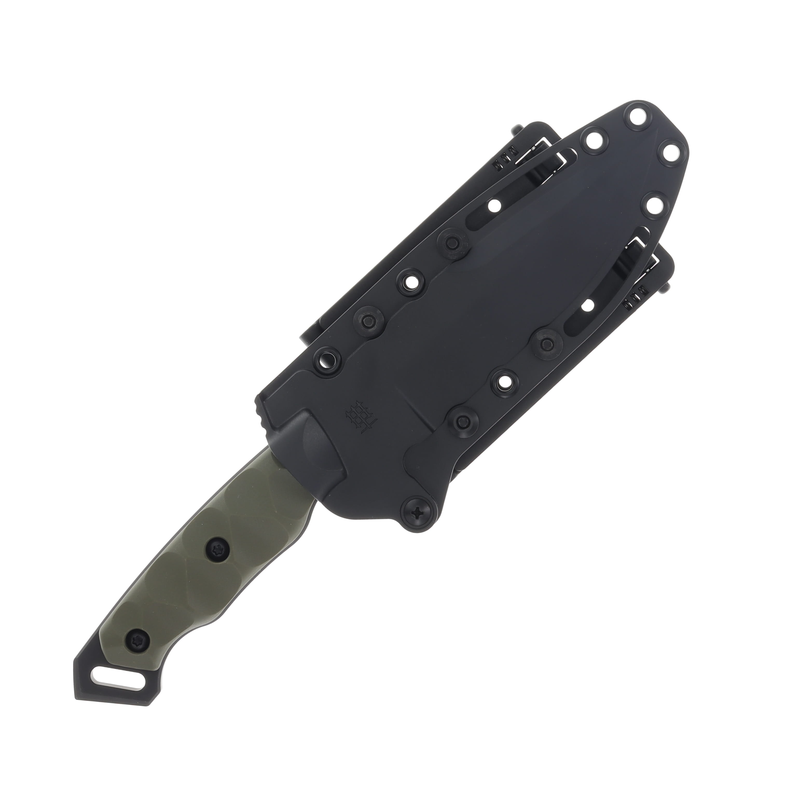 Halfbreed Blades Medium Infantry Knife Gen-2 Fixed Blade Ranger Green 5.31in PS Drop Point MIK03PSODG2K340 View 3