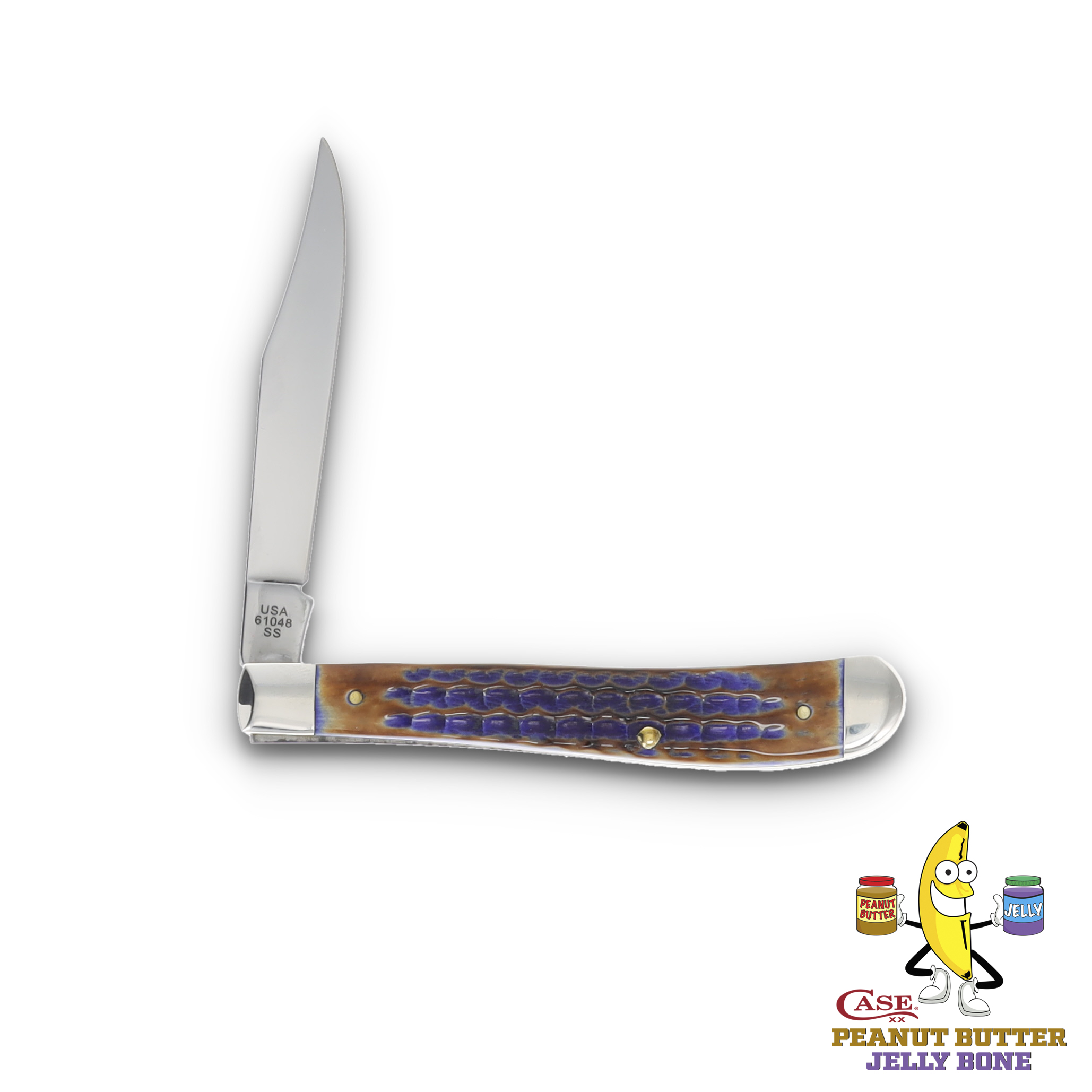 Case XX SMKW Exclusive PB&J Slimline Trapper Folding Knife CA39430