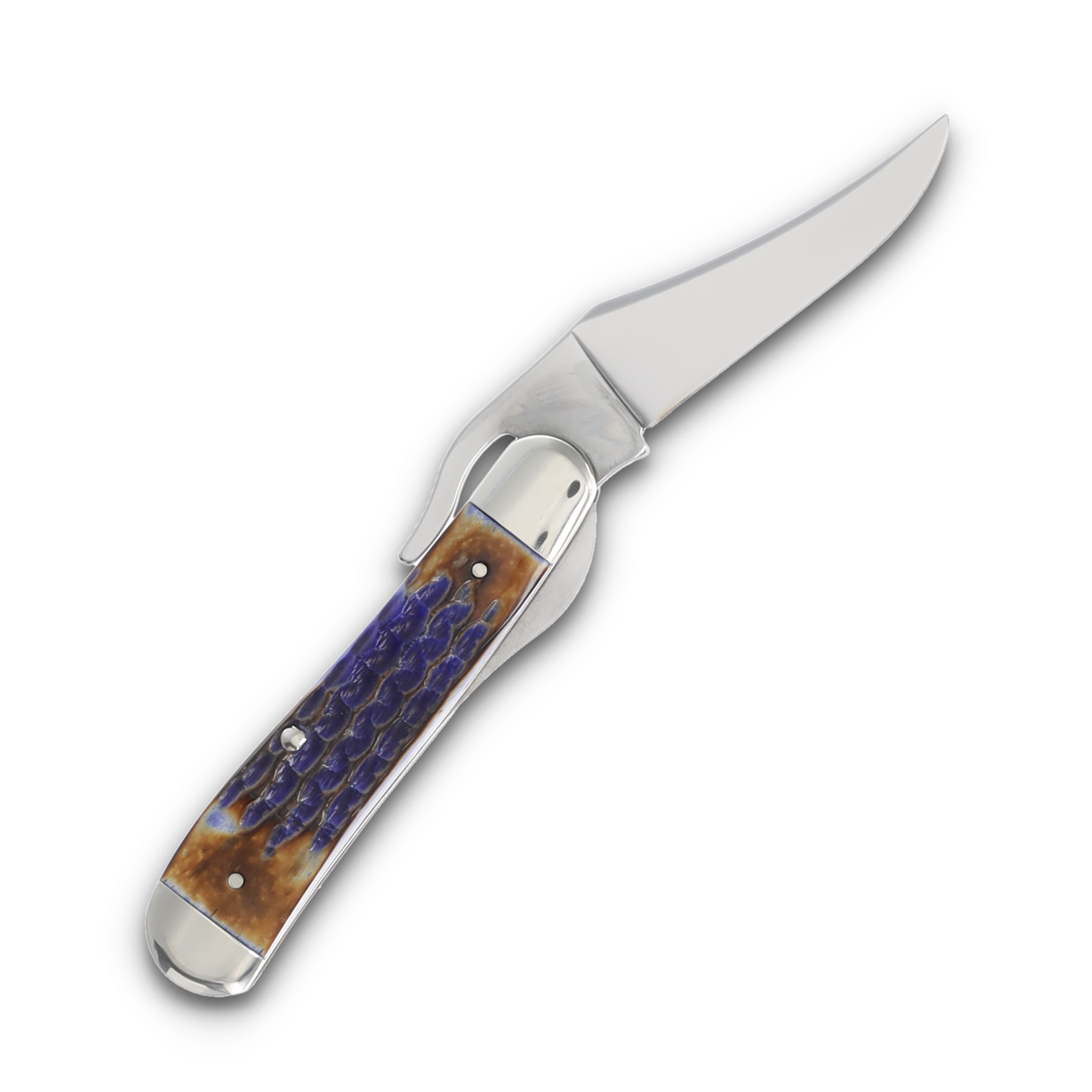 Case XX SMKW Exclusive Peanut Butter Jelly Bone PB&J RussLock Folding Knife CA39432 View 4