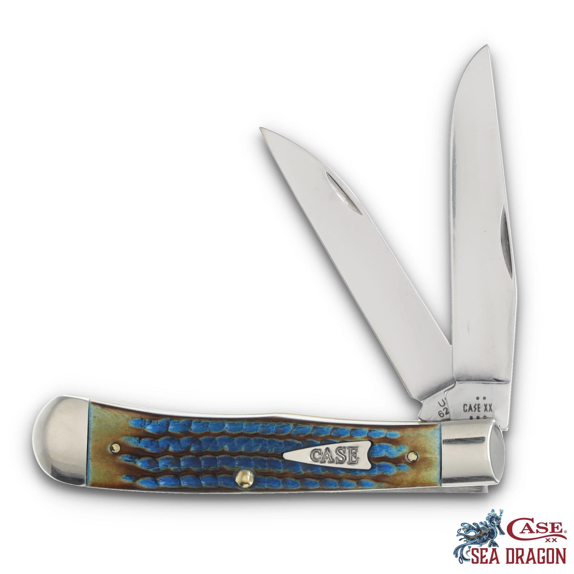 Case XX SMKW Exclusive Sea Dragon Wharncliffe Trapper CA25215 View 1