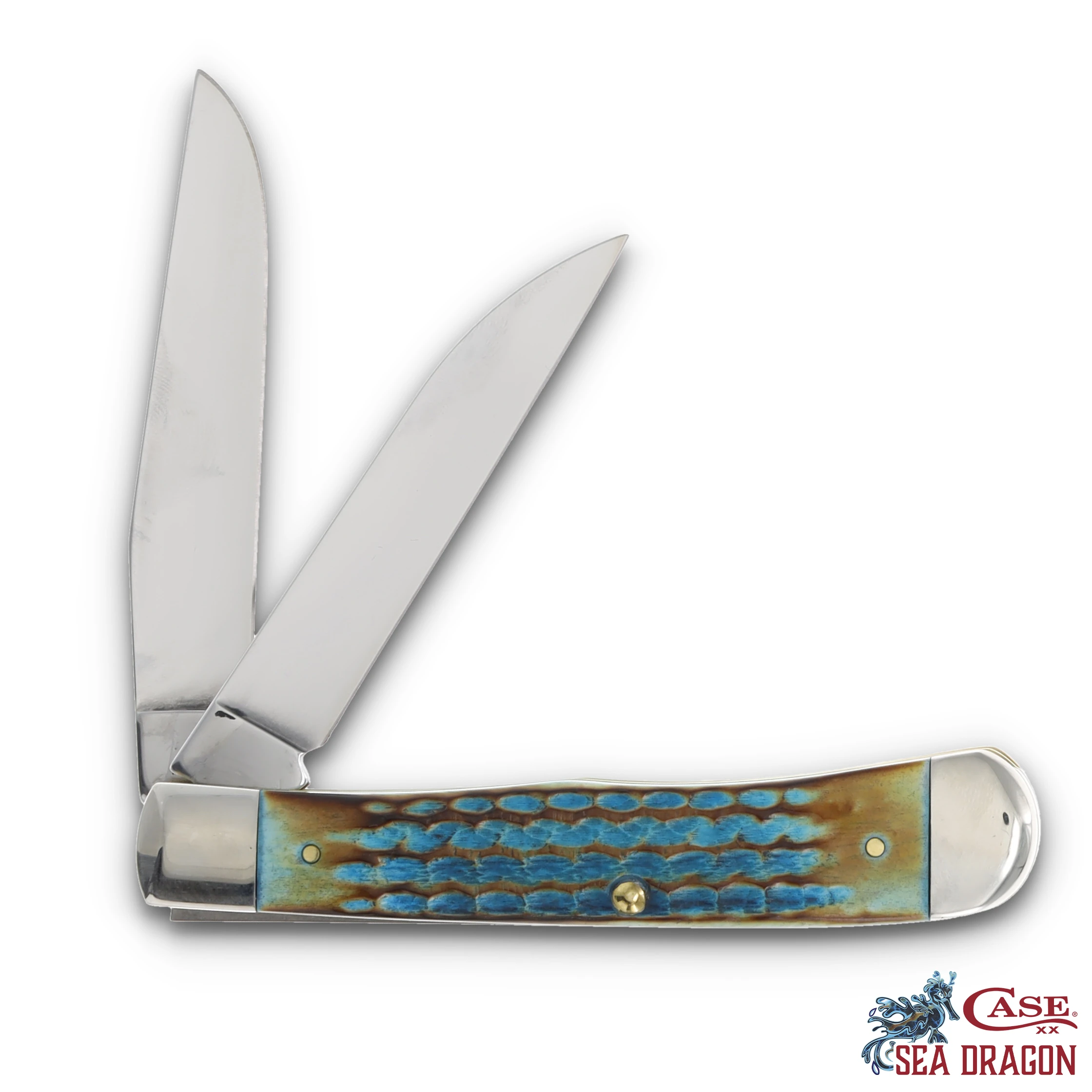 Case XX SMKW Exclusive Sea Dragon Wharncliffe Trapper CA25215 View 2