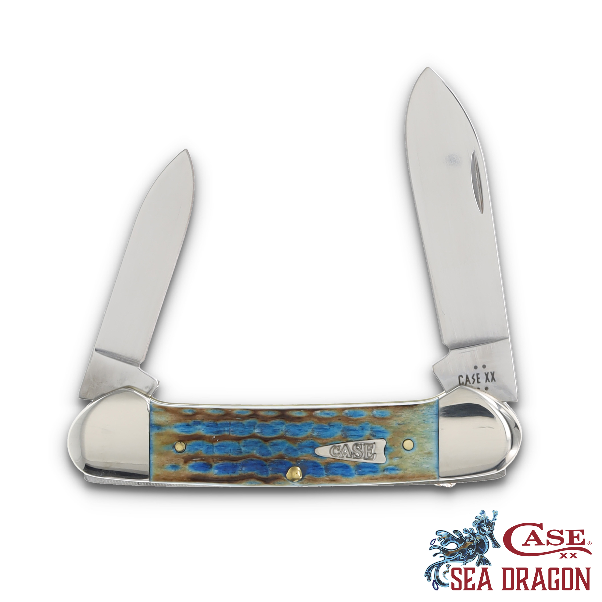 Case XX SMKW Exclusive Sea Dragon Canoe Pocket Knife CA25233