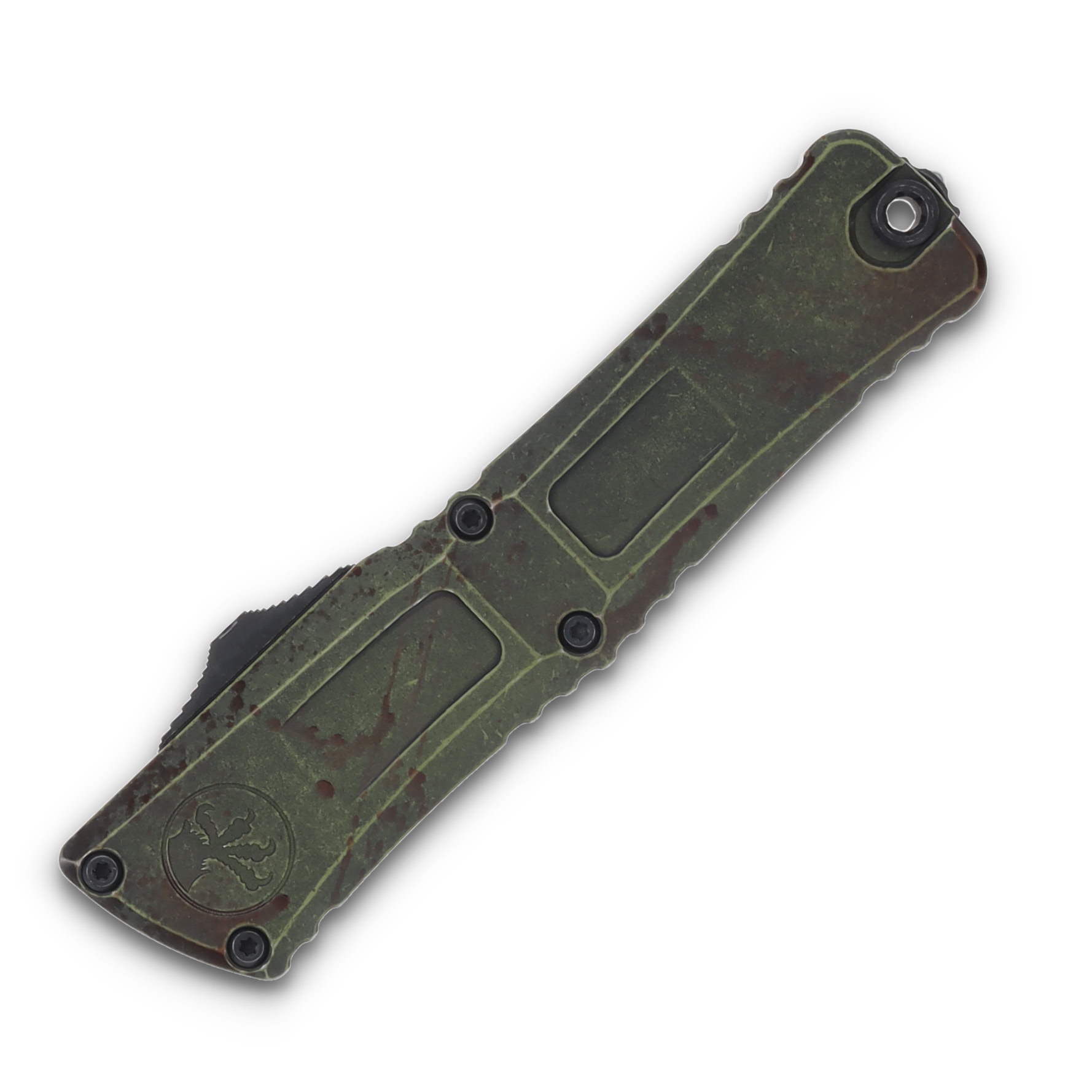 Microtech Combat Troodon T/E Gen III Outbreak Signature Series Deep Engraved Standard AUMT11441OBDS View 4