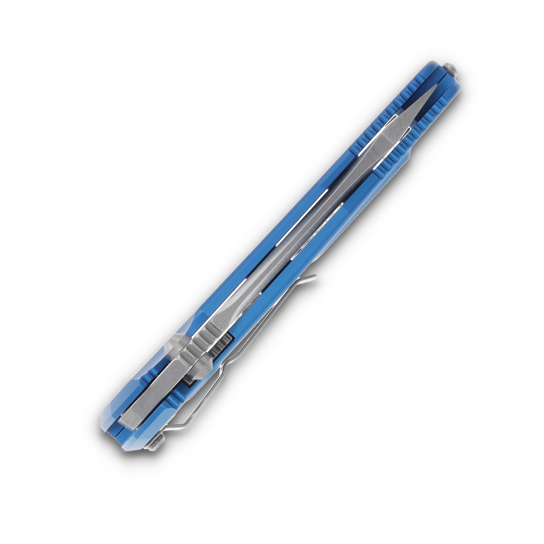 Microtech Socom Elite T/E Stonewash Standard Blue AUMT16110BL View 8