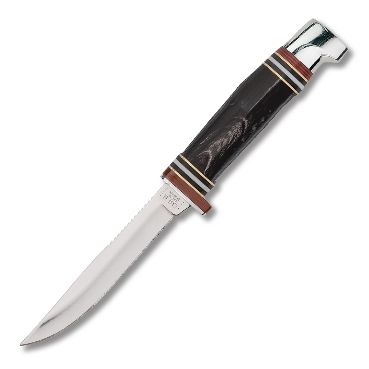 Case Buffalo Horn Mini FINN Hunter Fixed Blade Knife CA17916 View 2