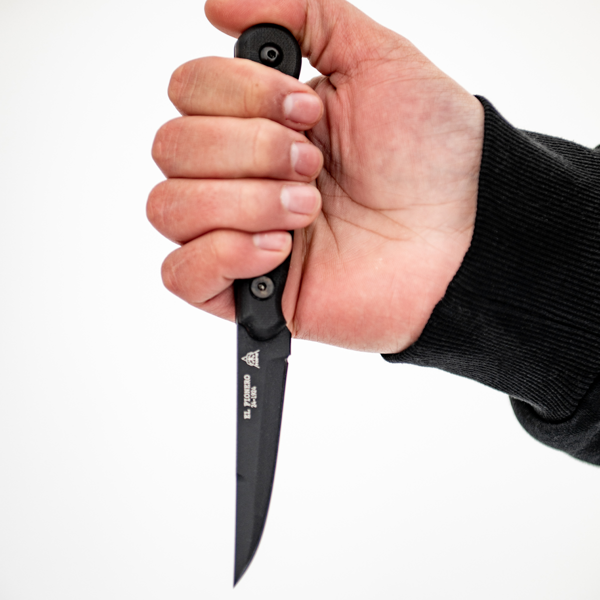 TOPS Knives El Pionero Blackout Edition Fixed Blade 3.38in Straight-back Blade TPELPO-02 View 9