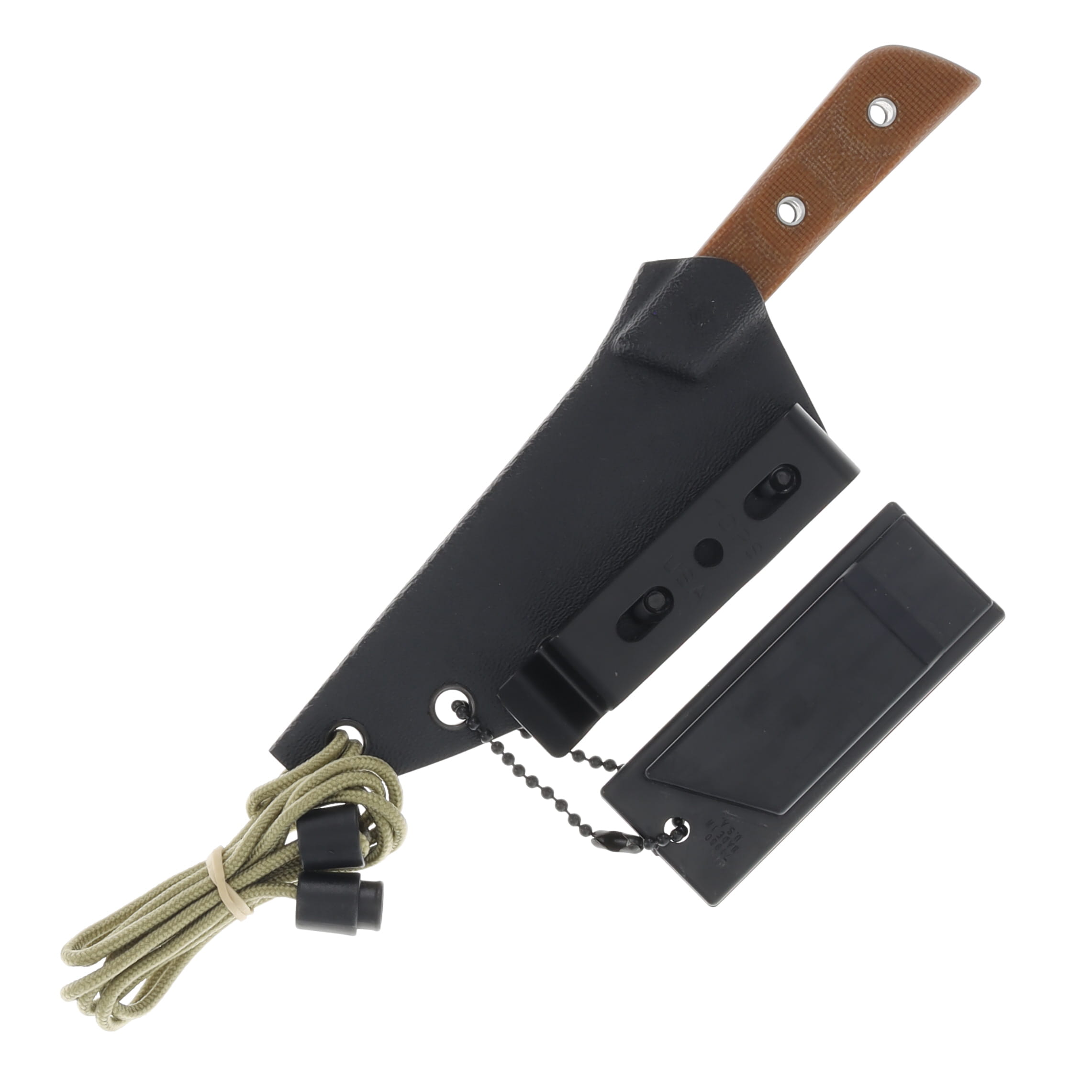 TOPS Knives Frog Market Special Mini Fixed Blade 3.25in Trailing Point TPFMSM-01 View 3