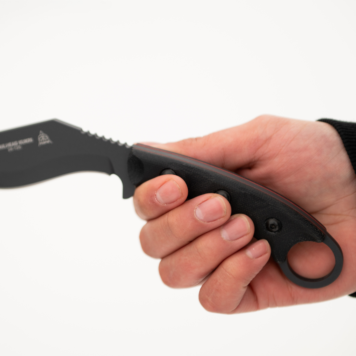 TOPS Knives Trailhead Kukri Fixed Blade 4.75in Sniper Gray Kukri Blade TPTDKR-01 View 7