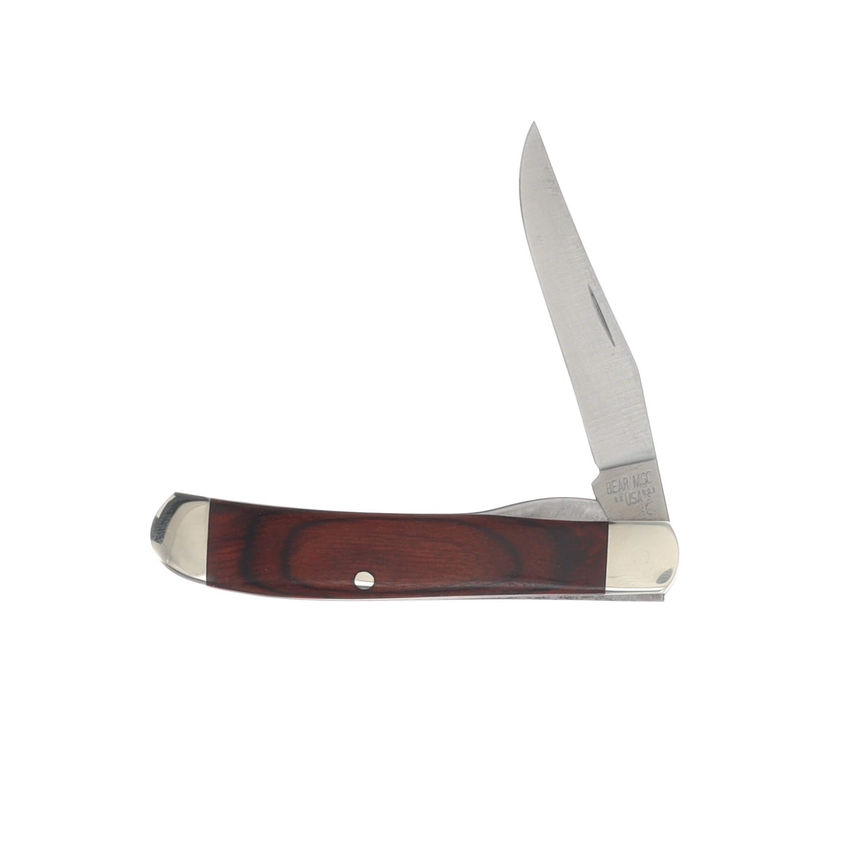 Bear & Son Mini Trapper Folding Knife Rosewood BR206LR View 3