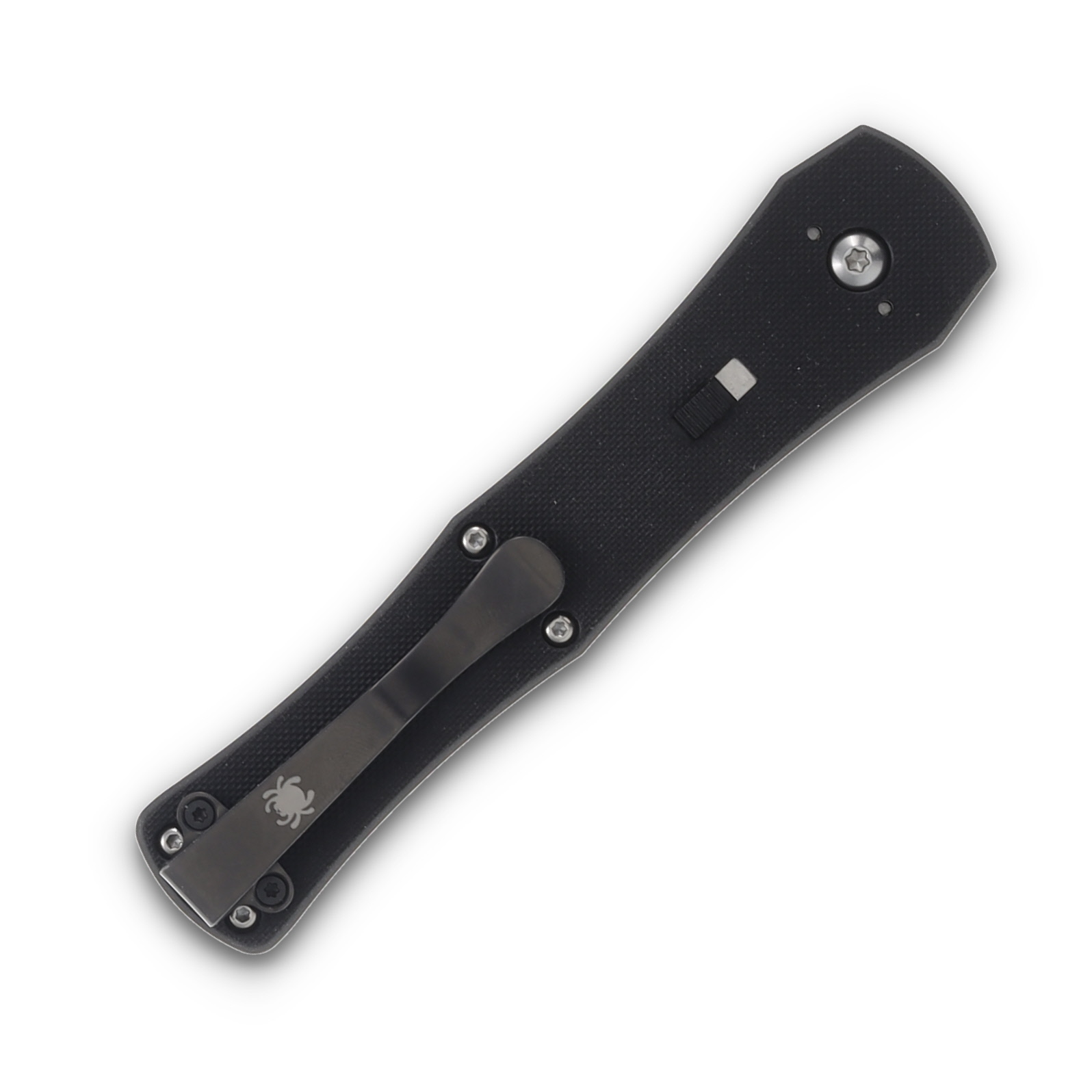 Spyderco Janisong Folding Knife 3.28 Inch Plain Satin Spear Point SPC191GP View 14