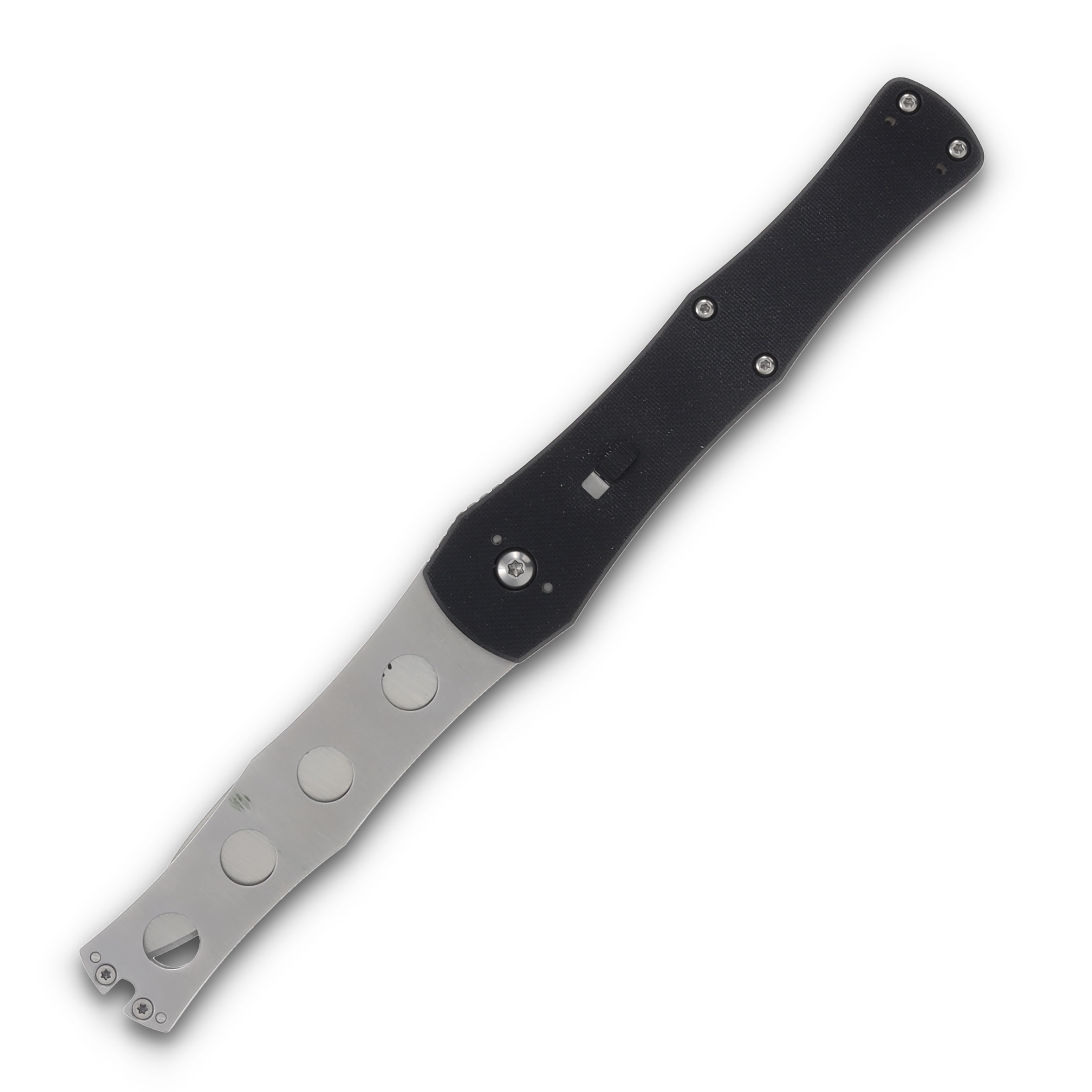Spyderco Janisong Folding Knife 3.28 Inch Plain Satin Spear Point SPC191GP View 3