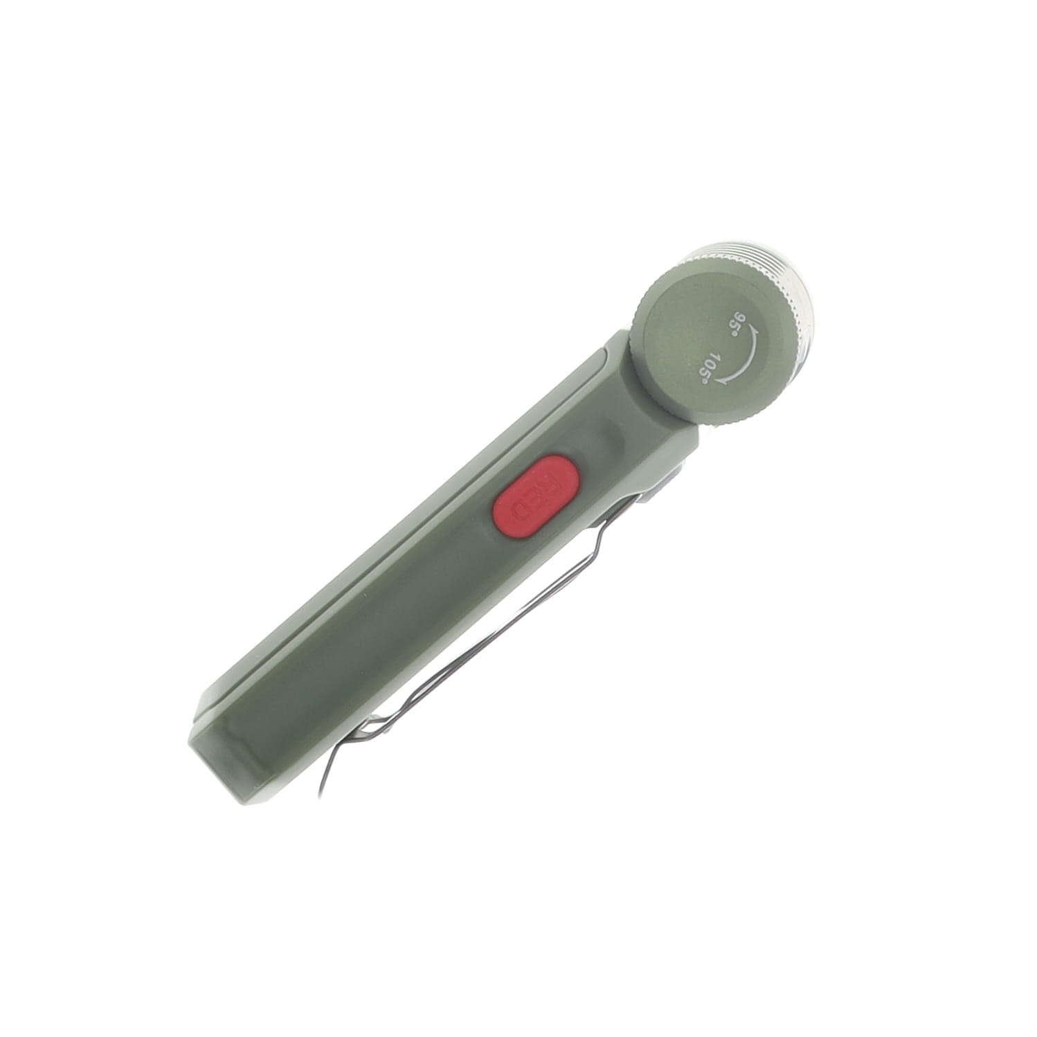 Fenix SW05R-RED Clip On Flashlight with Red Light Spruce Green FENSW05RRDGN View 3
