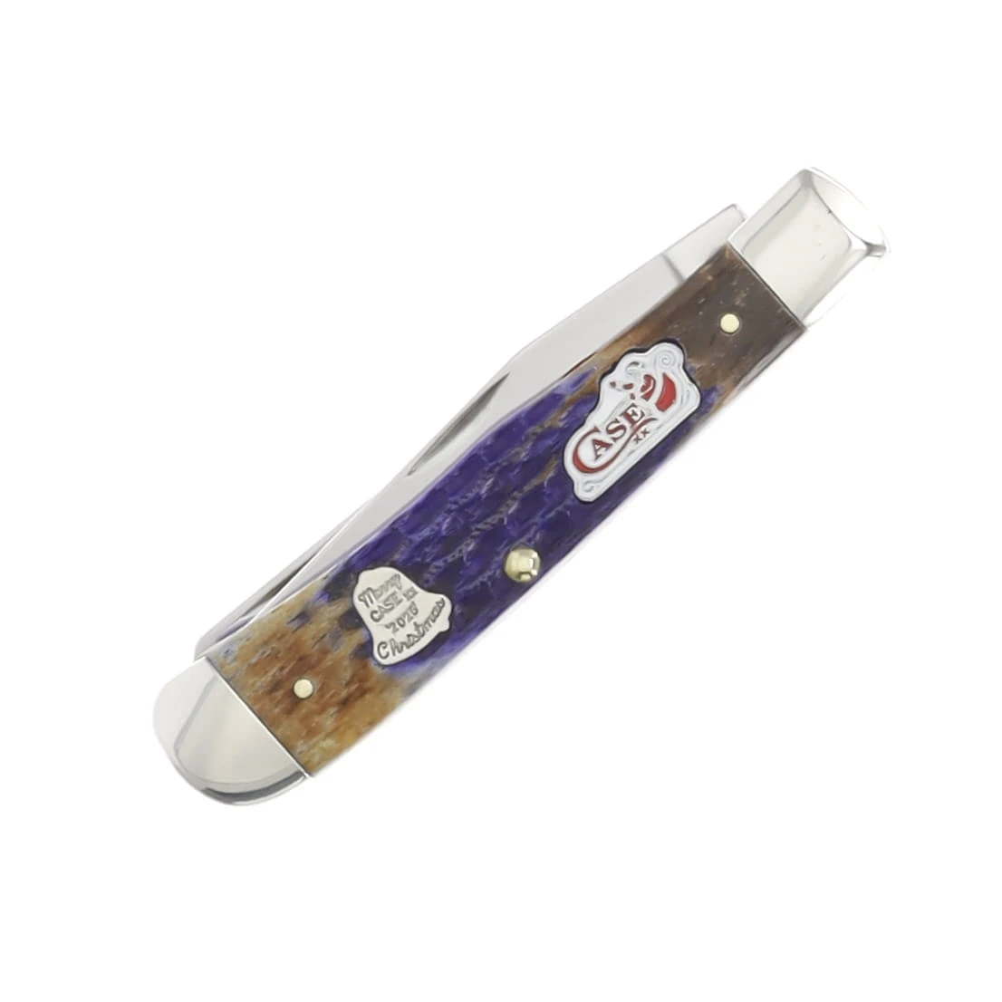 Case XX SMKW Exclusive Peanut Butter & Jelly Bone 2025 Christmas Trapper/Standard Bolsters CA26819 View 3