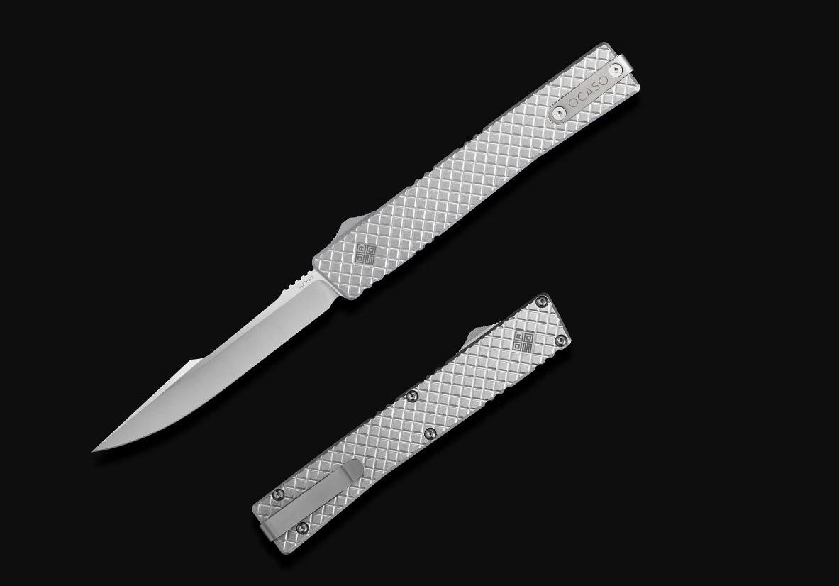 Ocaso Knives Auto Lucent Out The Front Large Satin AU18LLS View 1