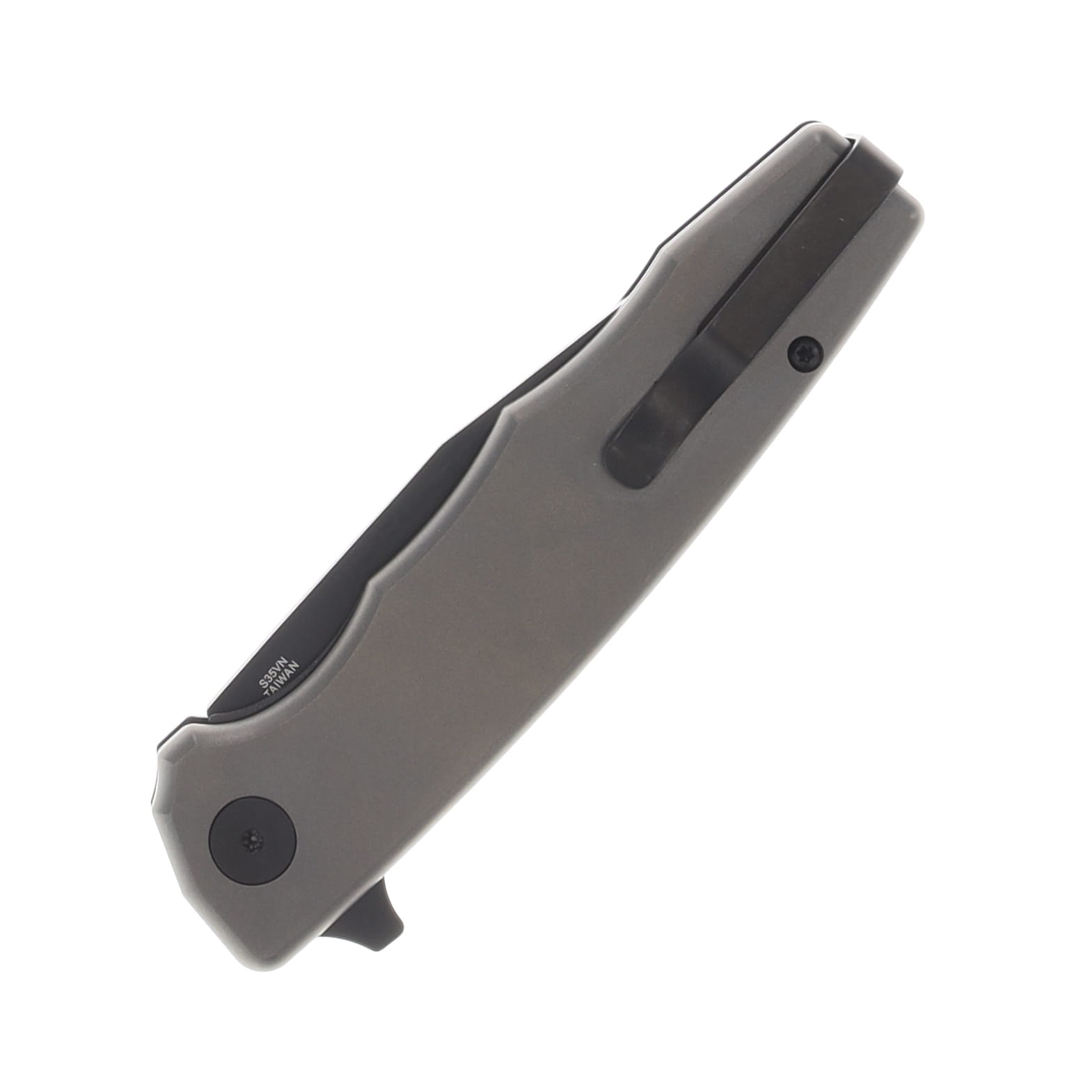Ocaso Knives Strategy Titanium Handle Black PVD S35VN Blade 29TIB View 6