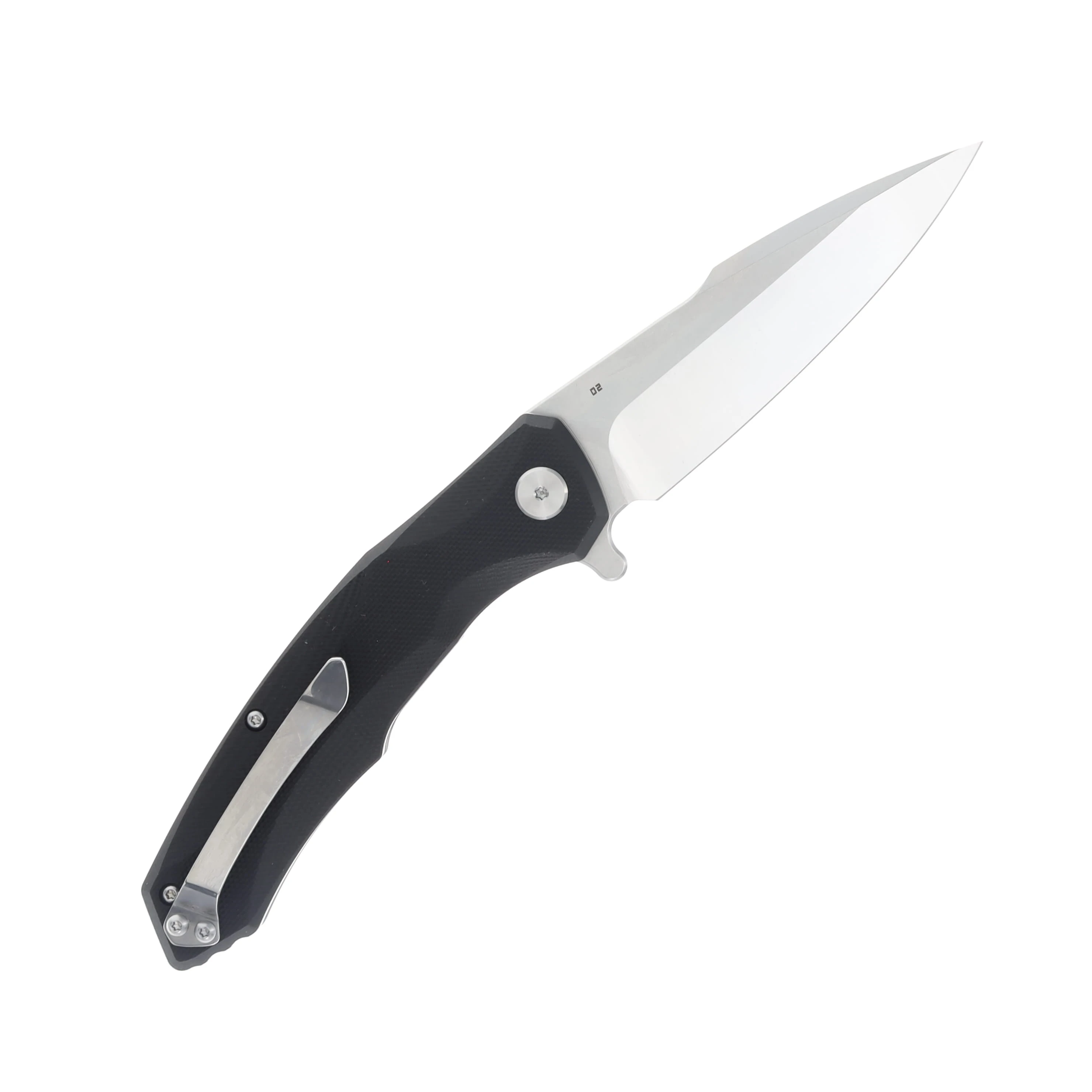 Bestech Knives Warwolf Folding Knife 3.5in Plain Dual Finish Drop Point BG04A View 2
