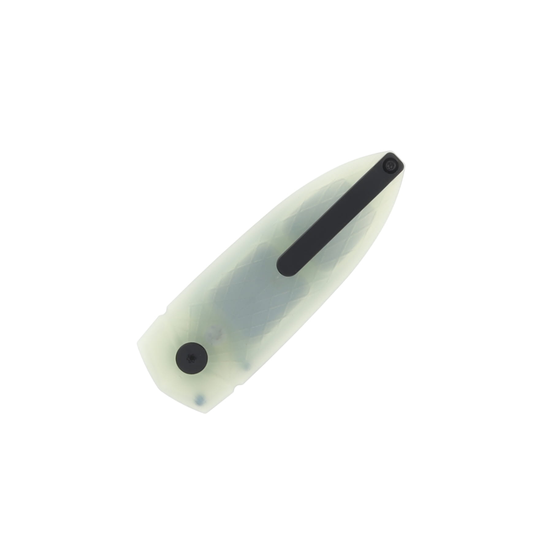 Bestech Knives Ququ Natural Jade 2.2 Inch Plain Black DLC Spear Point BG57A-6 View 4