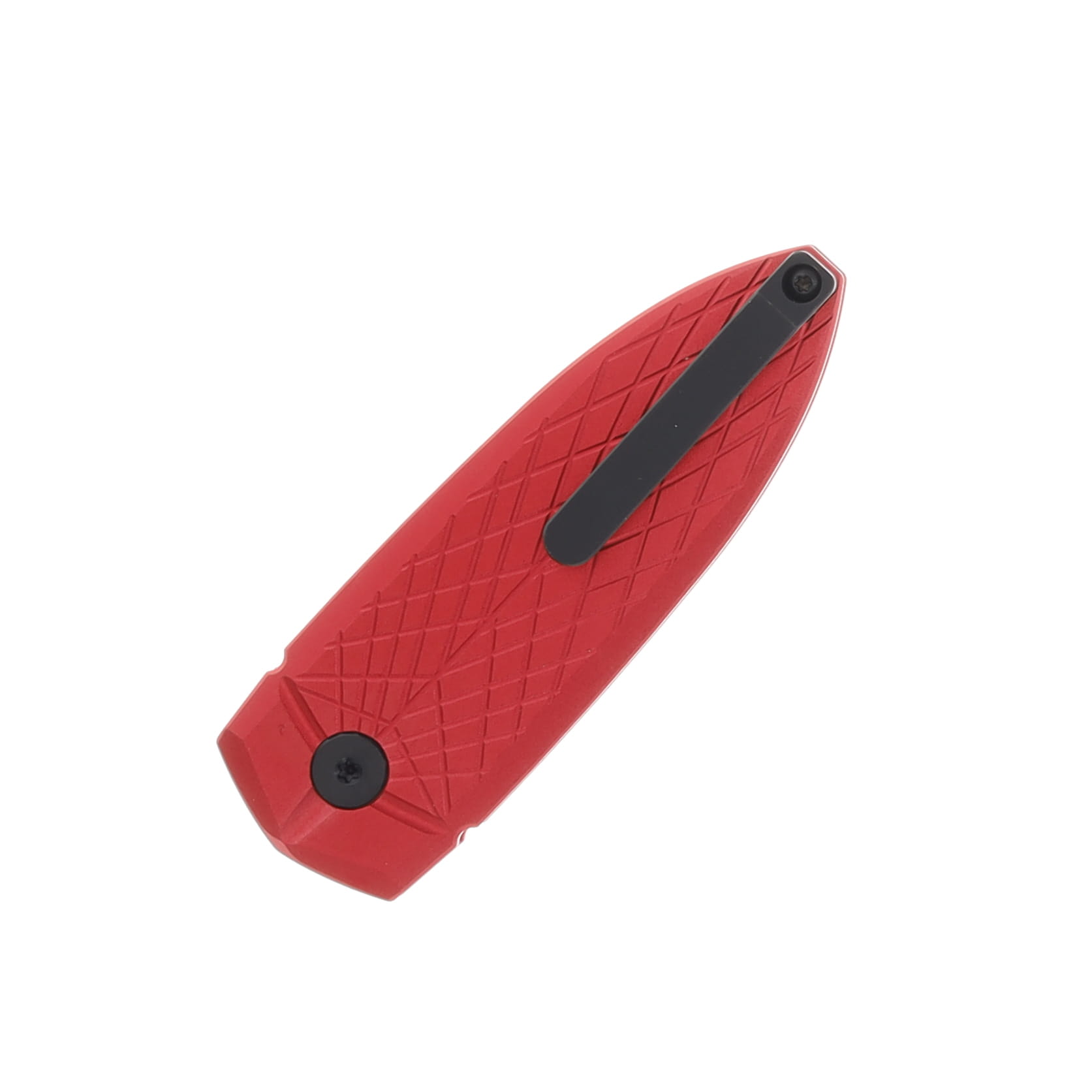 Bestech Knives Ququ Red 2.2 Inch Plain Black DLC Spear Point BG57B-4 View 4