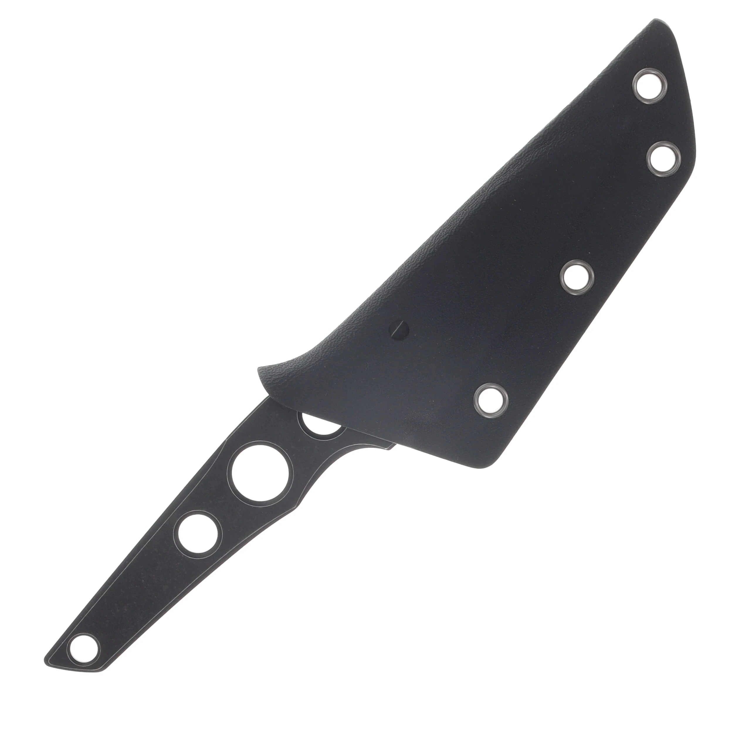 Bestech VK-Core Fixed Blade Knife Black Stonewash Wharncliffe with Kydex Sheath BFK05B View 5