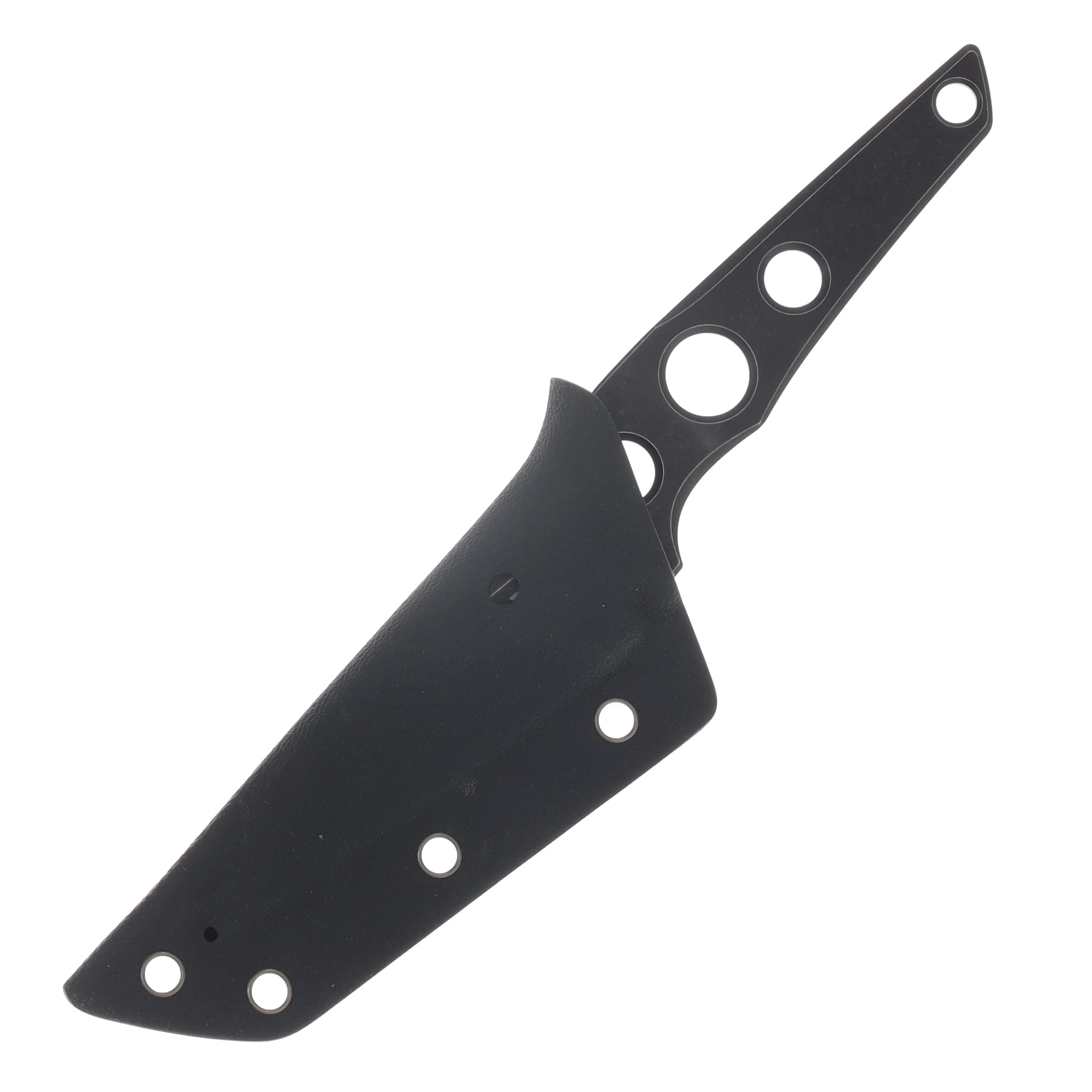Bestech VK-Core Fixed Blade Knife Black Stonewash Wharncliffe with Kydex Sheath BFK05B View 6