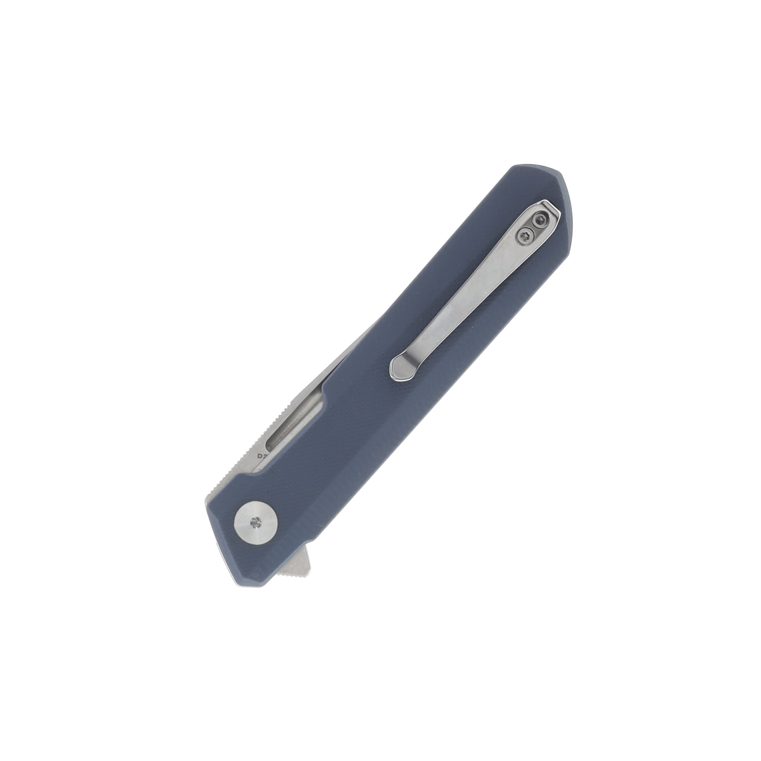Bestech Knives Bestechman Dundee Blue/Grey G10 3.35in Satin-SW Clip Point Blade BMK01C View 2