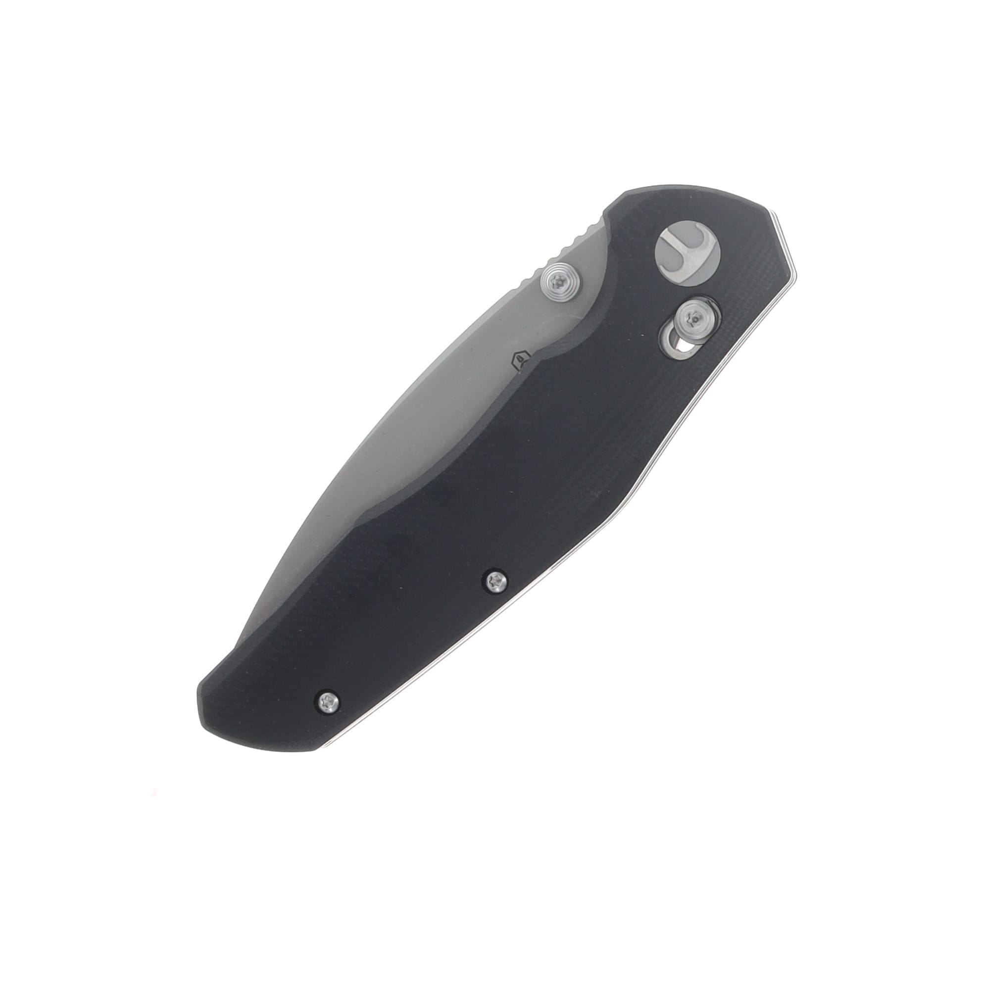 Bestechman Ronan Folding Knife Stonewash Spear Point/Black G-10 BMK02D View 5