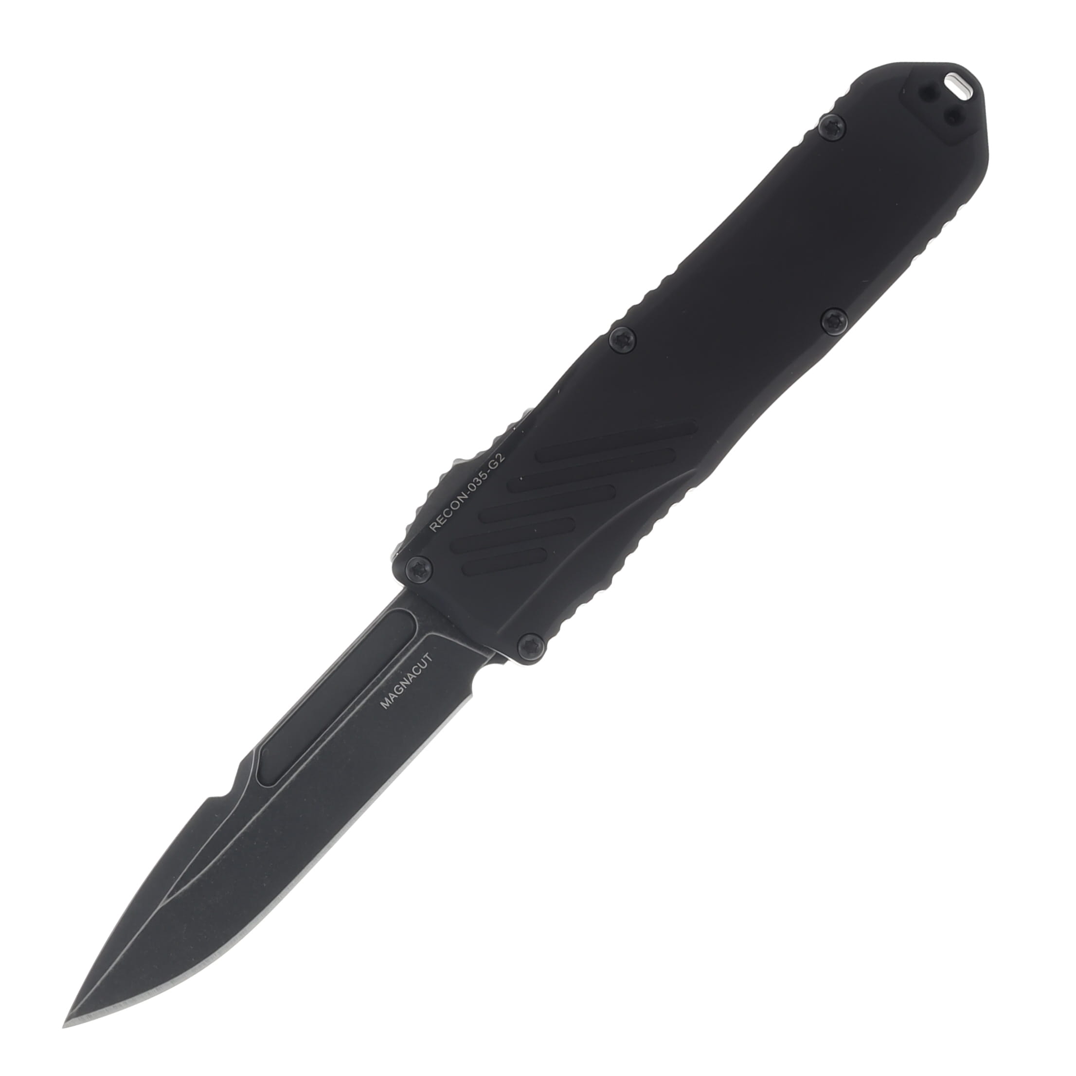 Guardian Tactical Recon-035 OTF Automatic Knife Dark Stonewash Spear Point AUGT93611-G2 View 1
