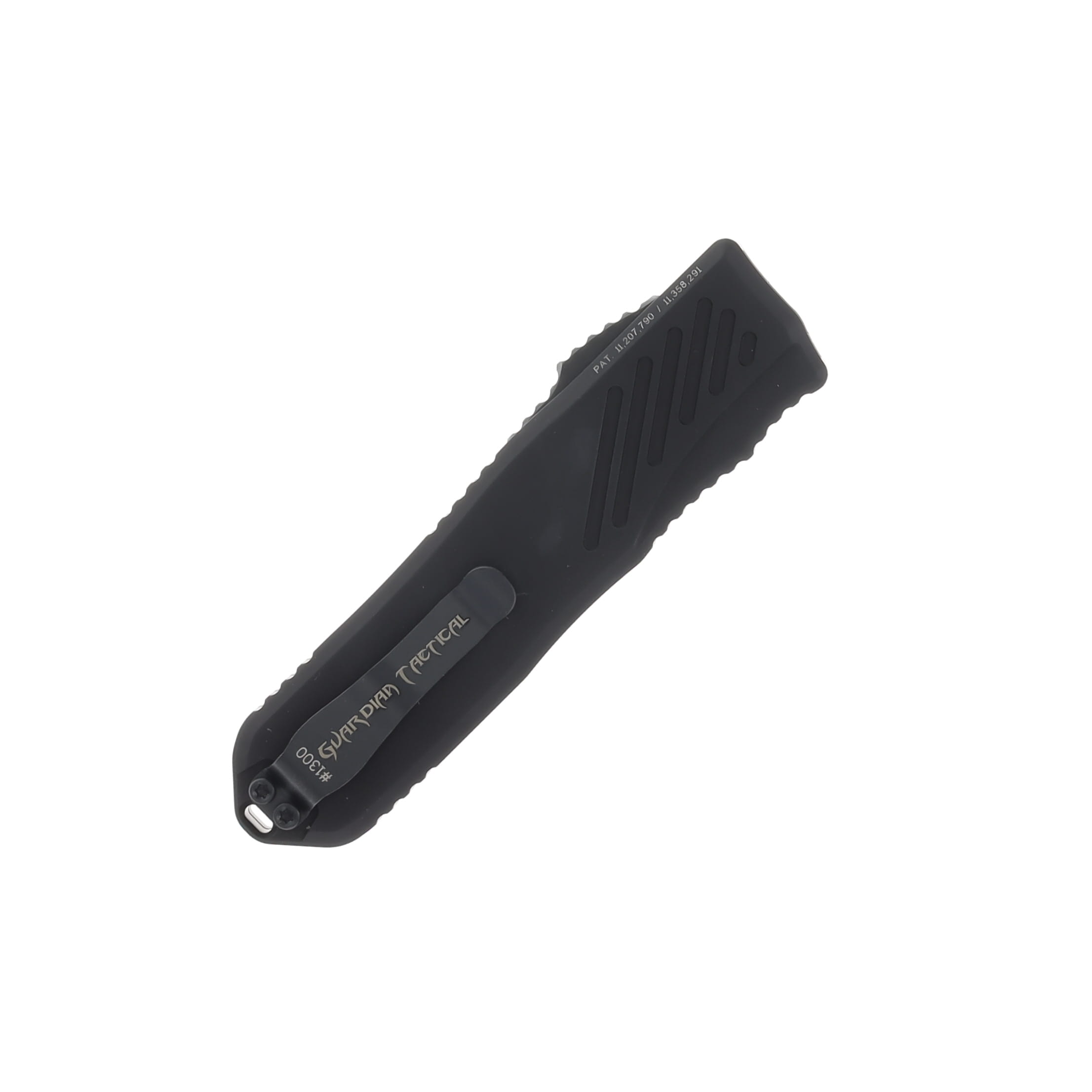 Guardian Tactical Recon-035 OTF Automatic Knife Black Tactical Tanto AUGT93121-G2 View 2
