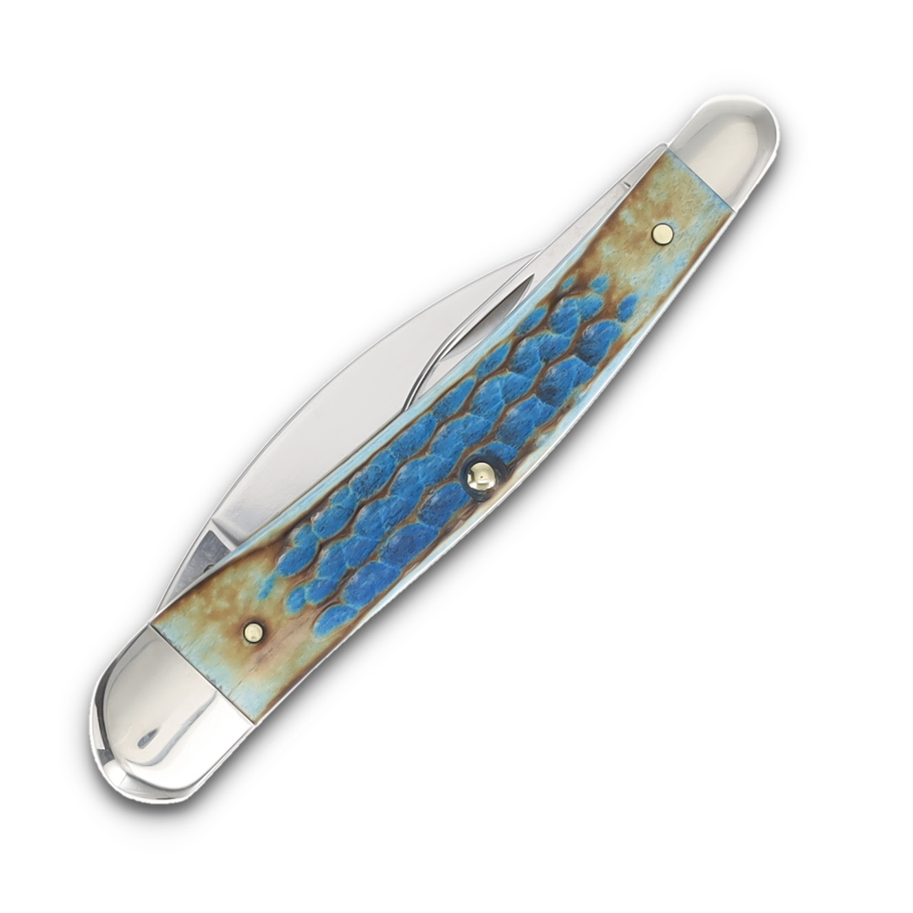 Case XX SMKW Exclusive Sea Dragon Sea Horse Whittler Folding Knife View 4