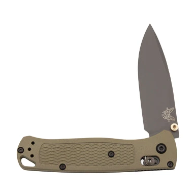 Benchmade Bugout AXIS Ranger Green Folding Knife 3.24in Smoked Gray Blade BM535GRY1 View 4