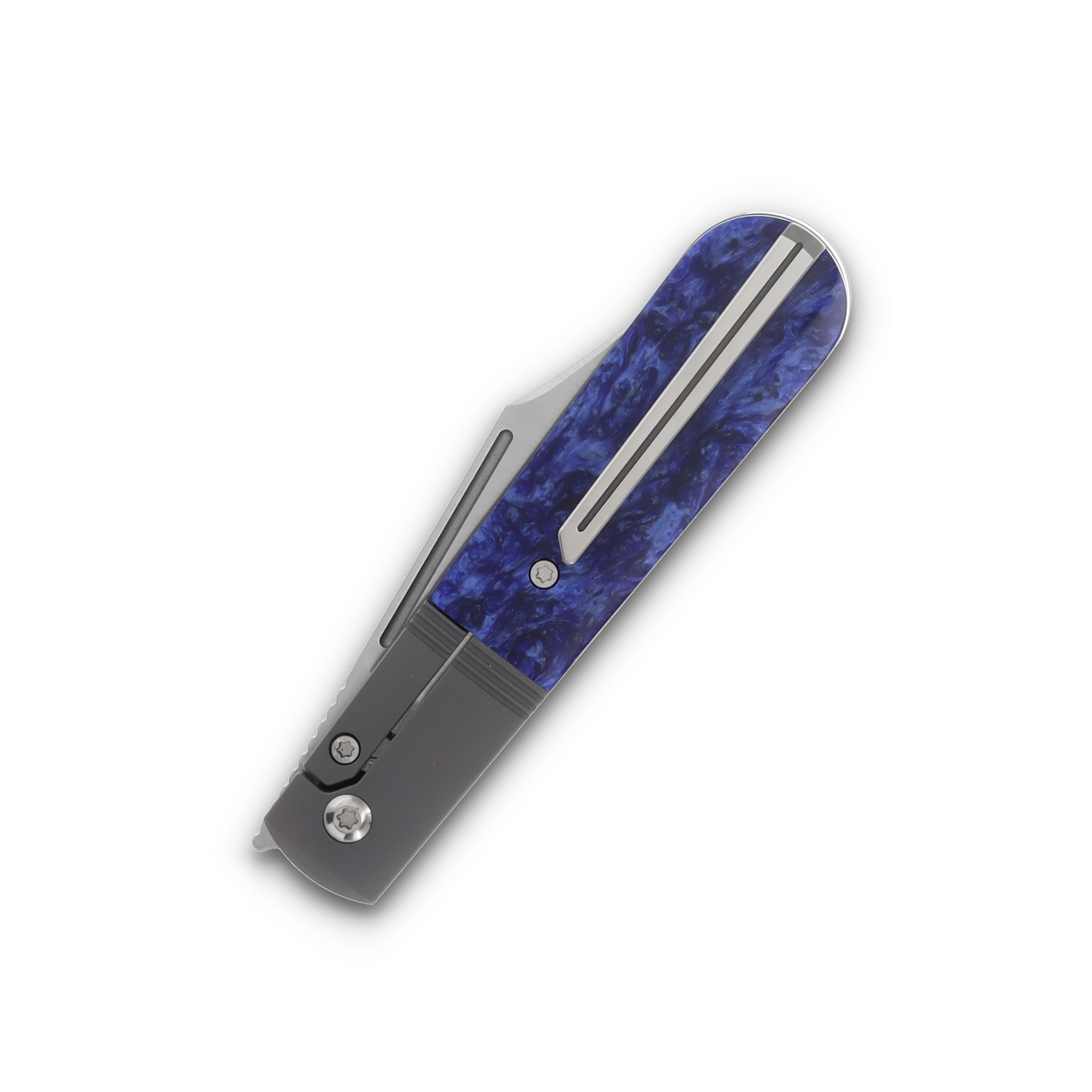 Jack Wolf Primo Jack Barlow Folding Knife Crystal Lake Kirinite PRIMO-01-KIR-CRS-LAK View 6