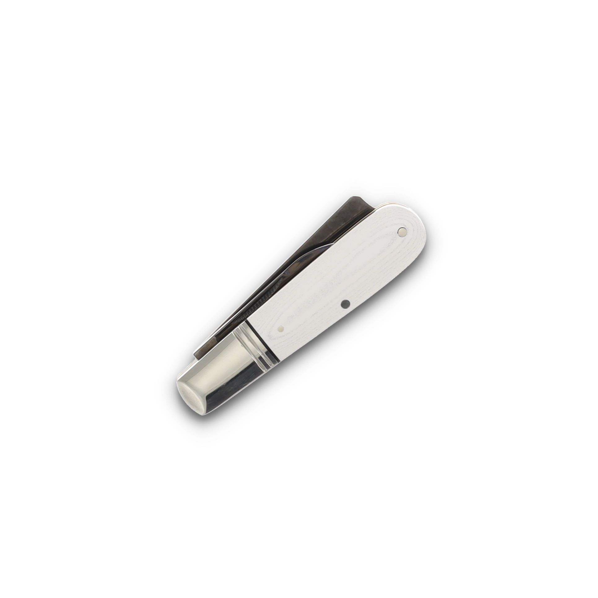 Rough Rider Tuxedo Series White Micarta Razor Barlow Folding Knife RR2666 View 5