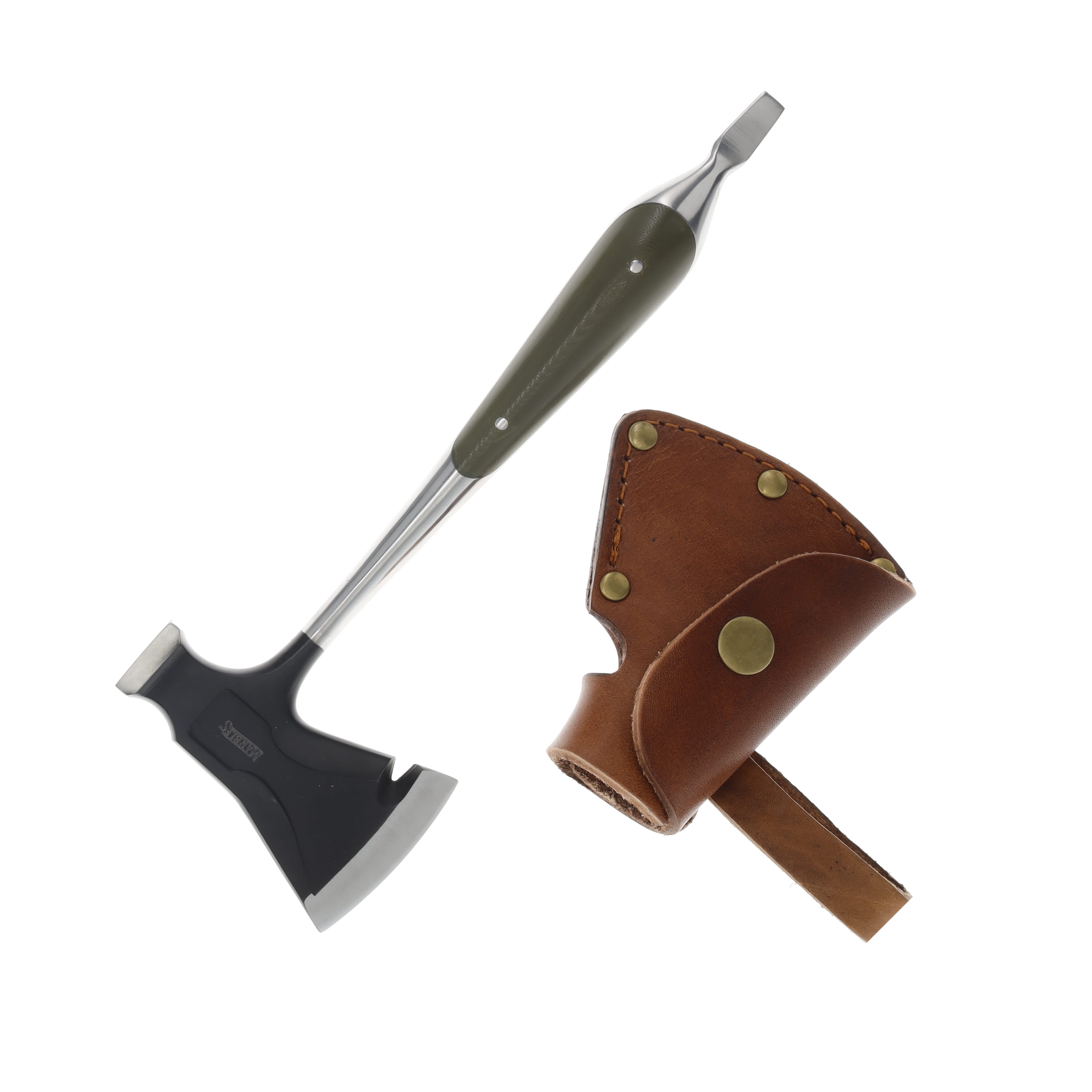 Marble's Green Micarta Hunter Combo MR728 View 5