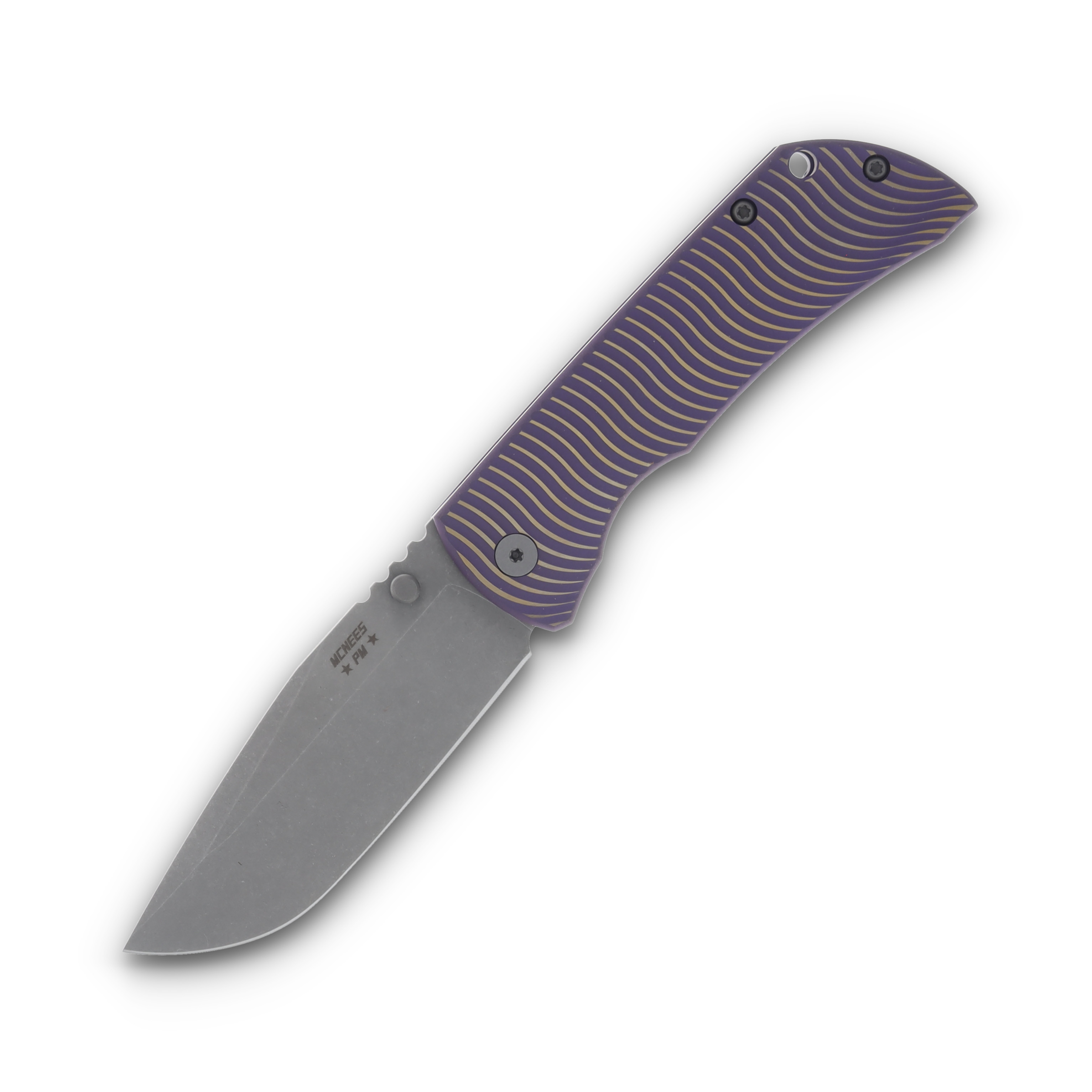 McNee's MAC2 3.5 Purple/Bronze 2 Tone Satin Swerve SMKW Exclusive MCNPMMAC235G2SWPRPBRZ View 1