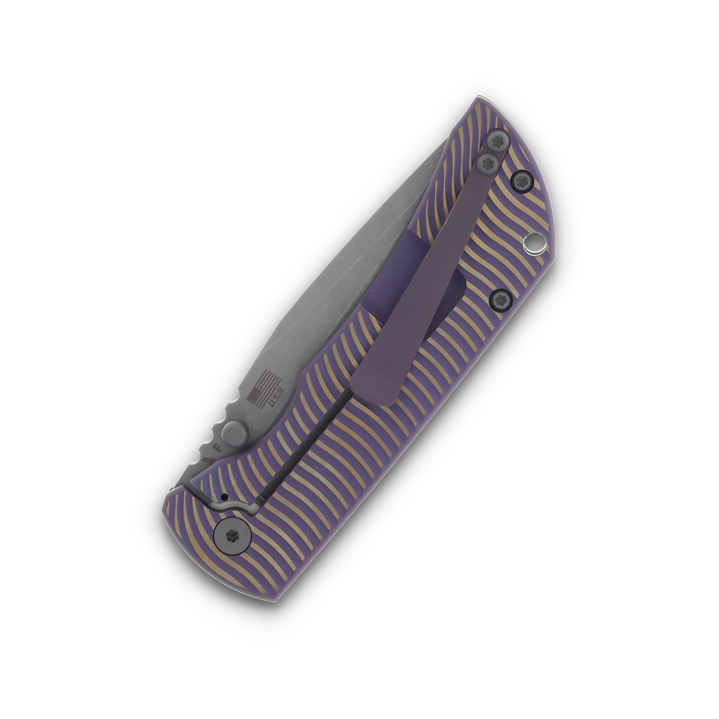 McNee's MAC2 3.5 Purple/Bronze 2 Tone Satin Swerve SMKW Exclusive MCNPMMAC235G2SWPRPBRZ View 6
