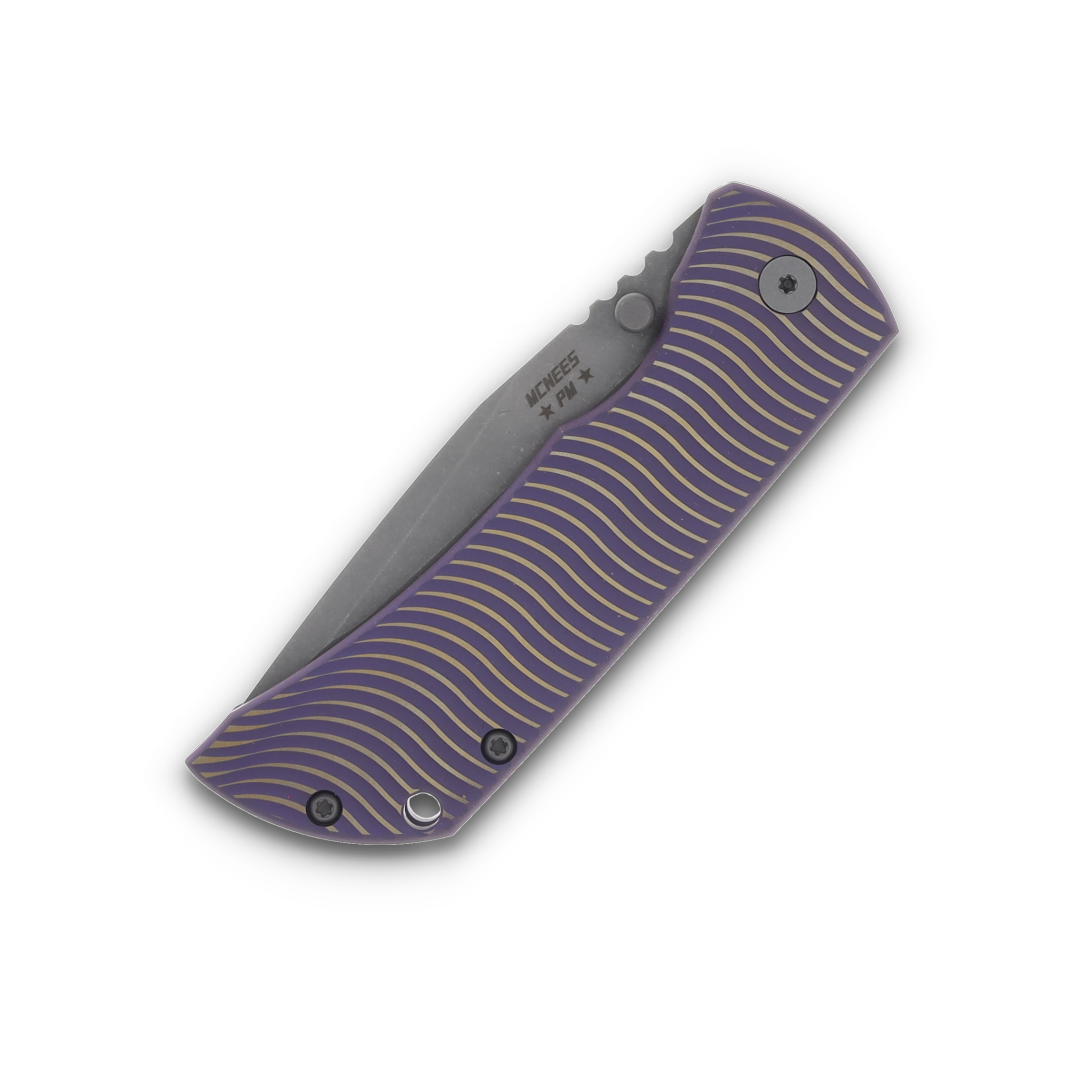 McNee's MAC2 3.5 Purple/Bronze 2 Tone Satin Swerve SMKW Exclusive MCNPMMAC235G2SWPRPBRZ View 5
