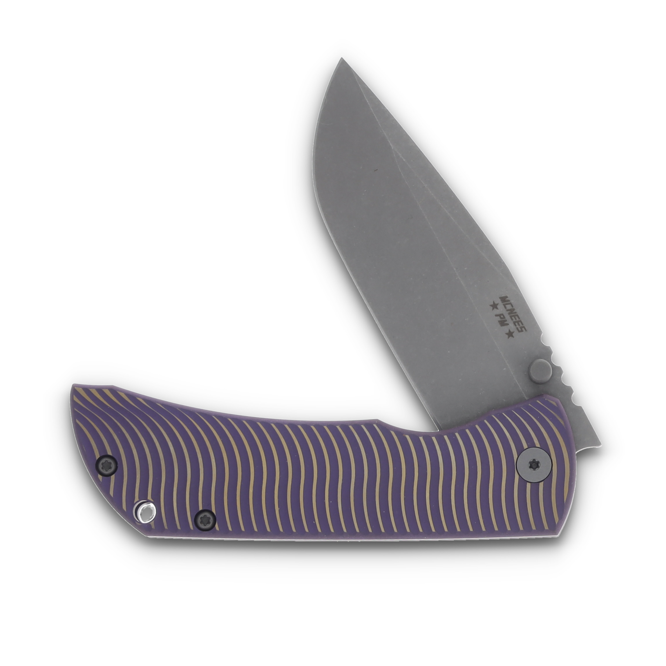 McNee's MAC2 3.5 Purple/Bronze 2 Tone Satin Swerve SMKW Exclusive MCNPMMAC235G2SWPRPBRZ View 3