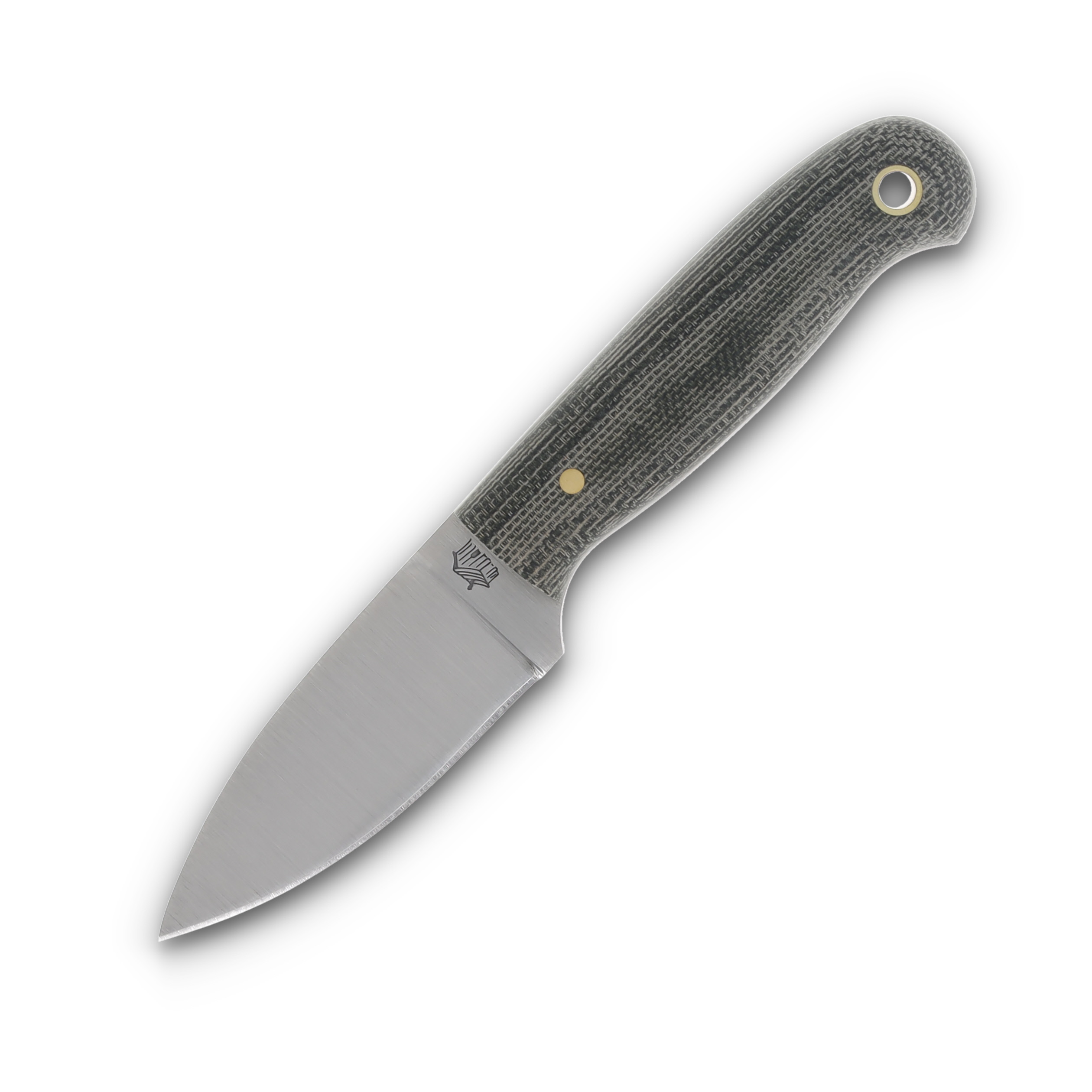 LT Wright Patriot 01 Flat Grind Blade Green Jeans Micarta Handle LT027 View 3