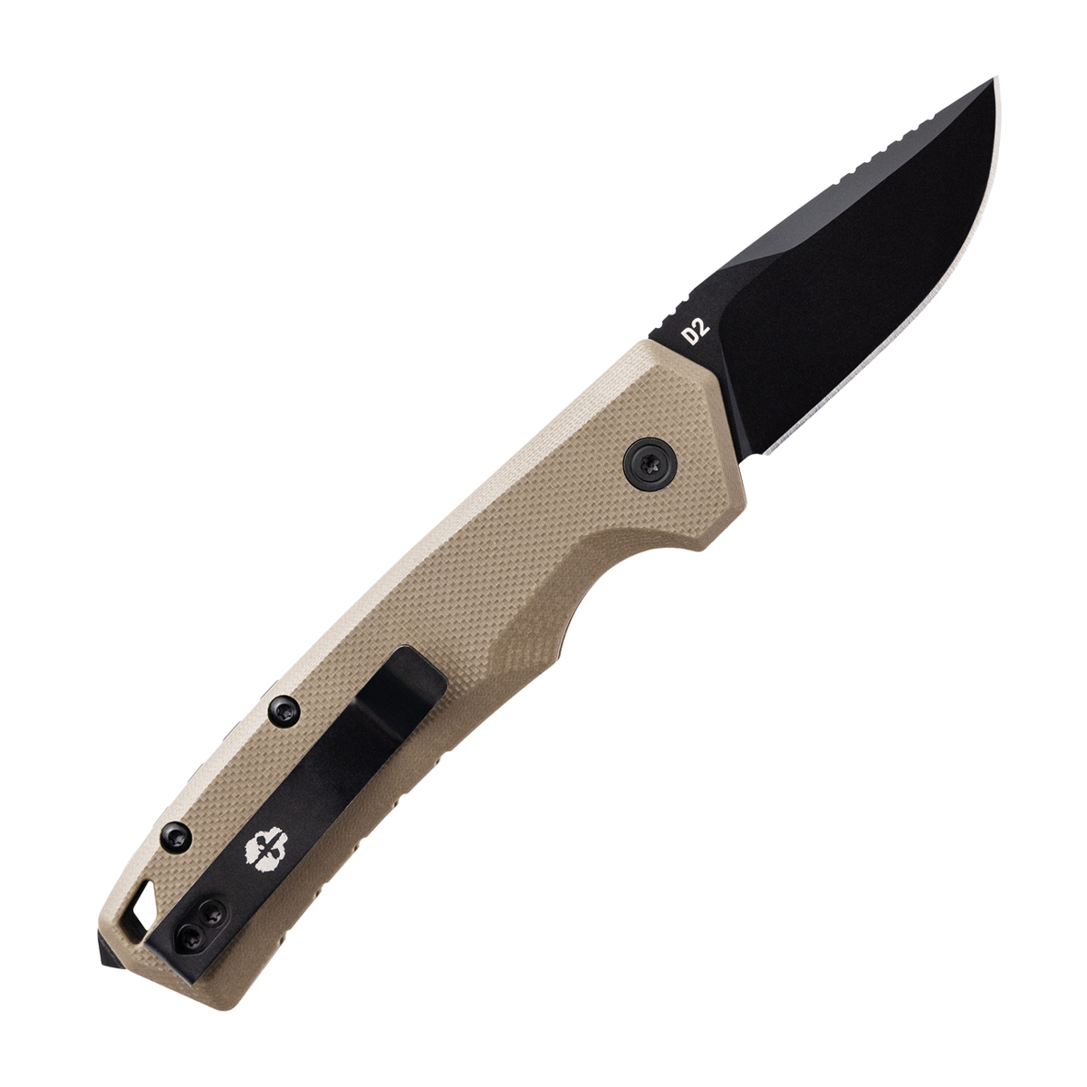 Tekto A3 Delta Mini OTS Auto Knife Desert G10 1.9in Black Plain Drop Point AUTKA3S-G1DS-D2BK1-A1 View 2